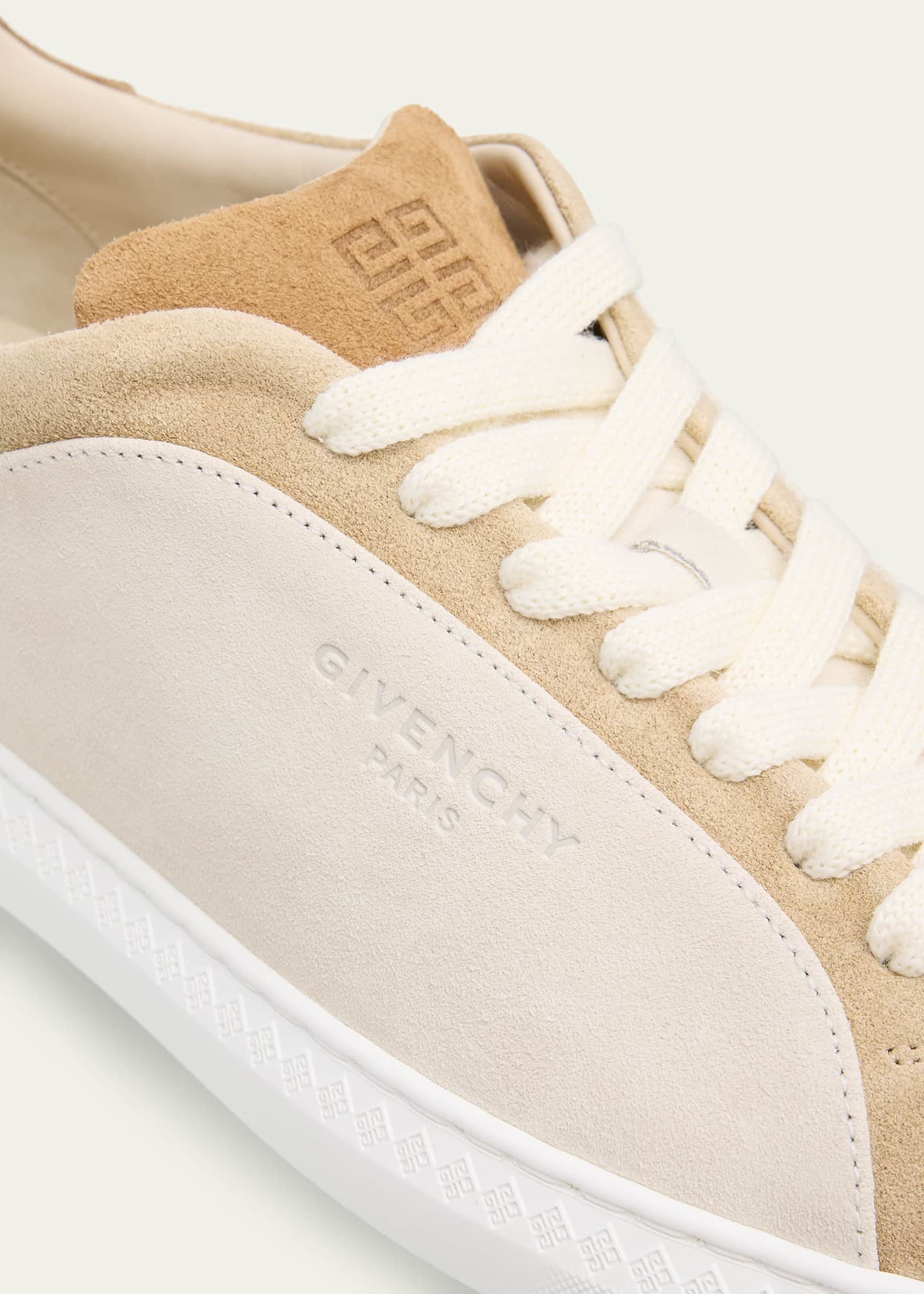Givenchy Men's G Set Suede Low-Top Sneakers Image 3 of 4