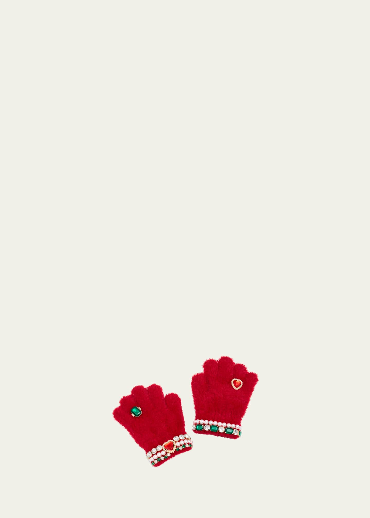 Super Smalls Cotton Candy Jeweled Gloves