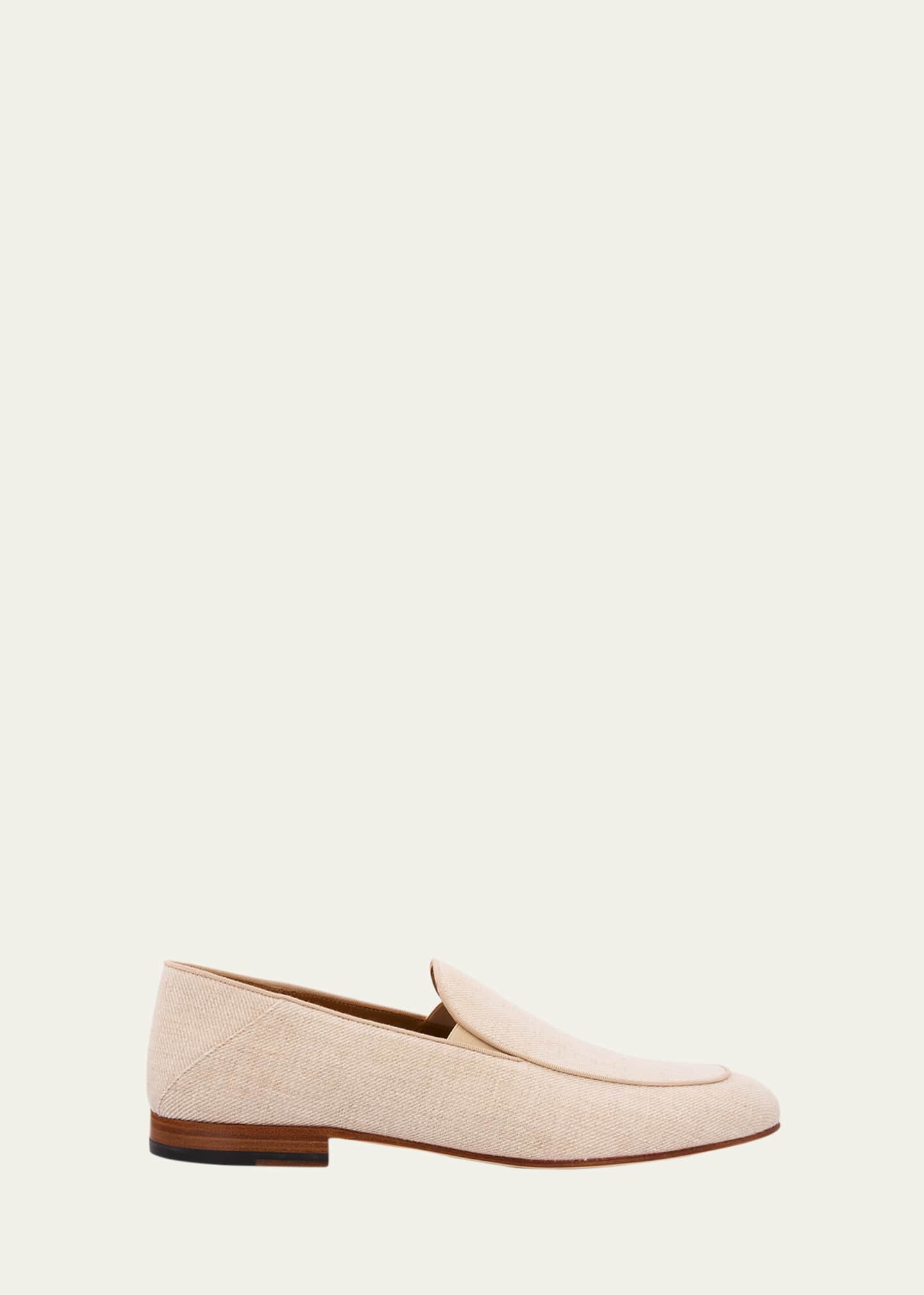 素晴らしい品質 Men's Weitzman Stuart Briggs Loafers Venetian Linen 靴