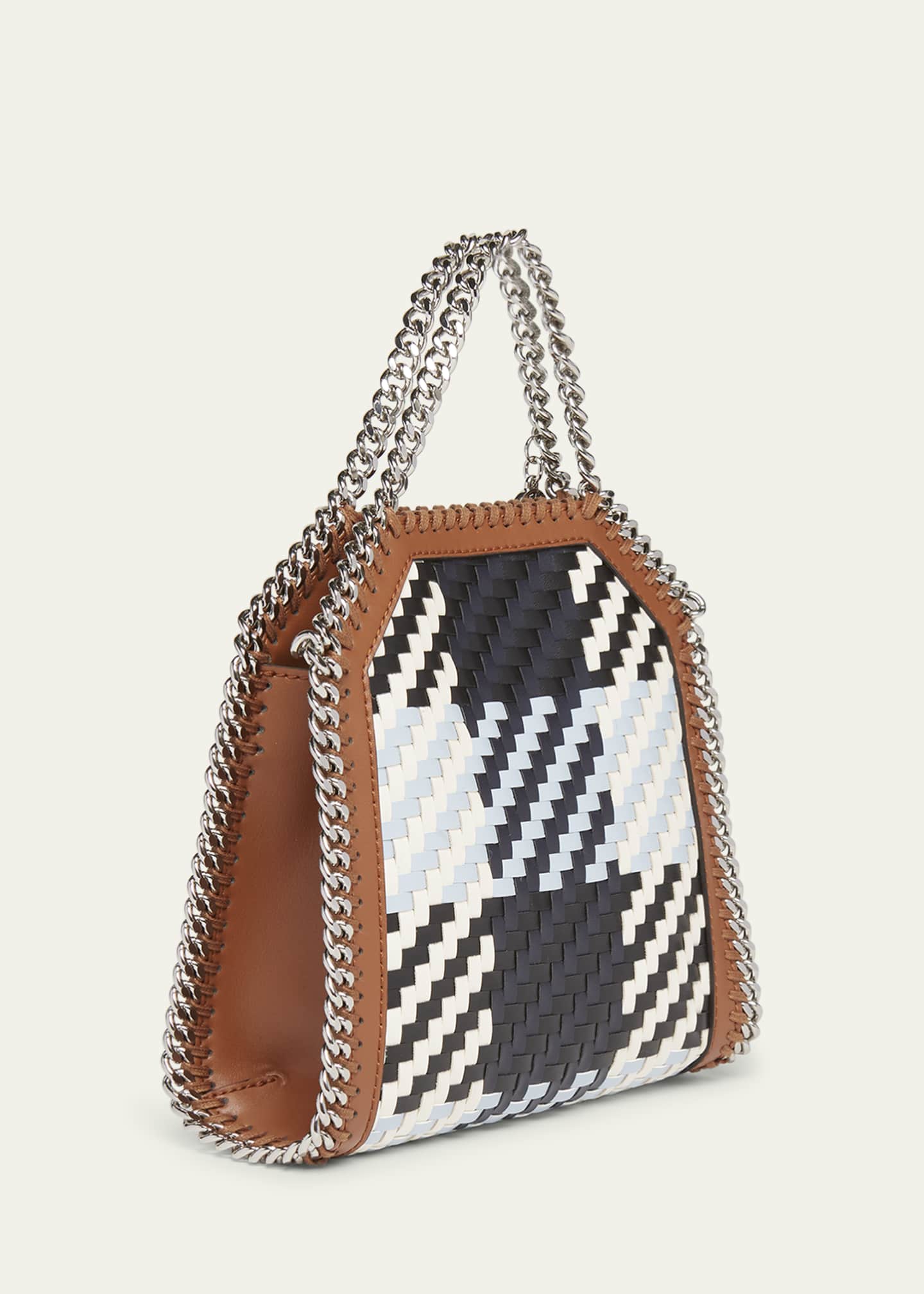 Stella McCartney Tiny Eco Alter Woven Tote Bag Image 3 of 5