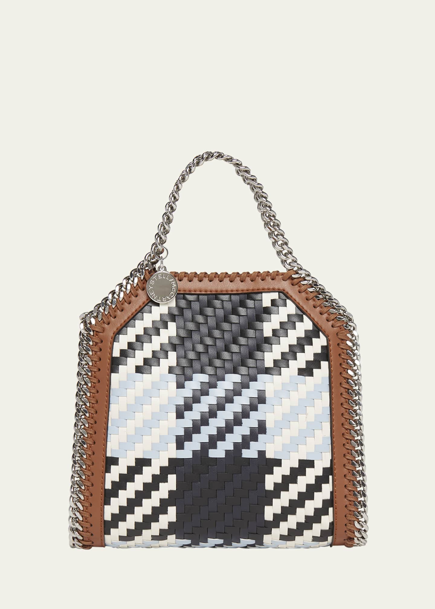Stella McCartney Tiny Eco Alter Woven Tote Bag Image 1 of 5