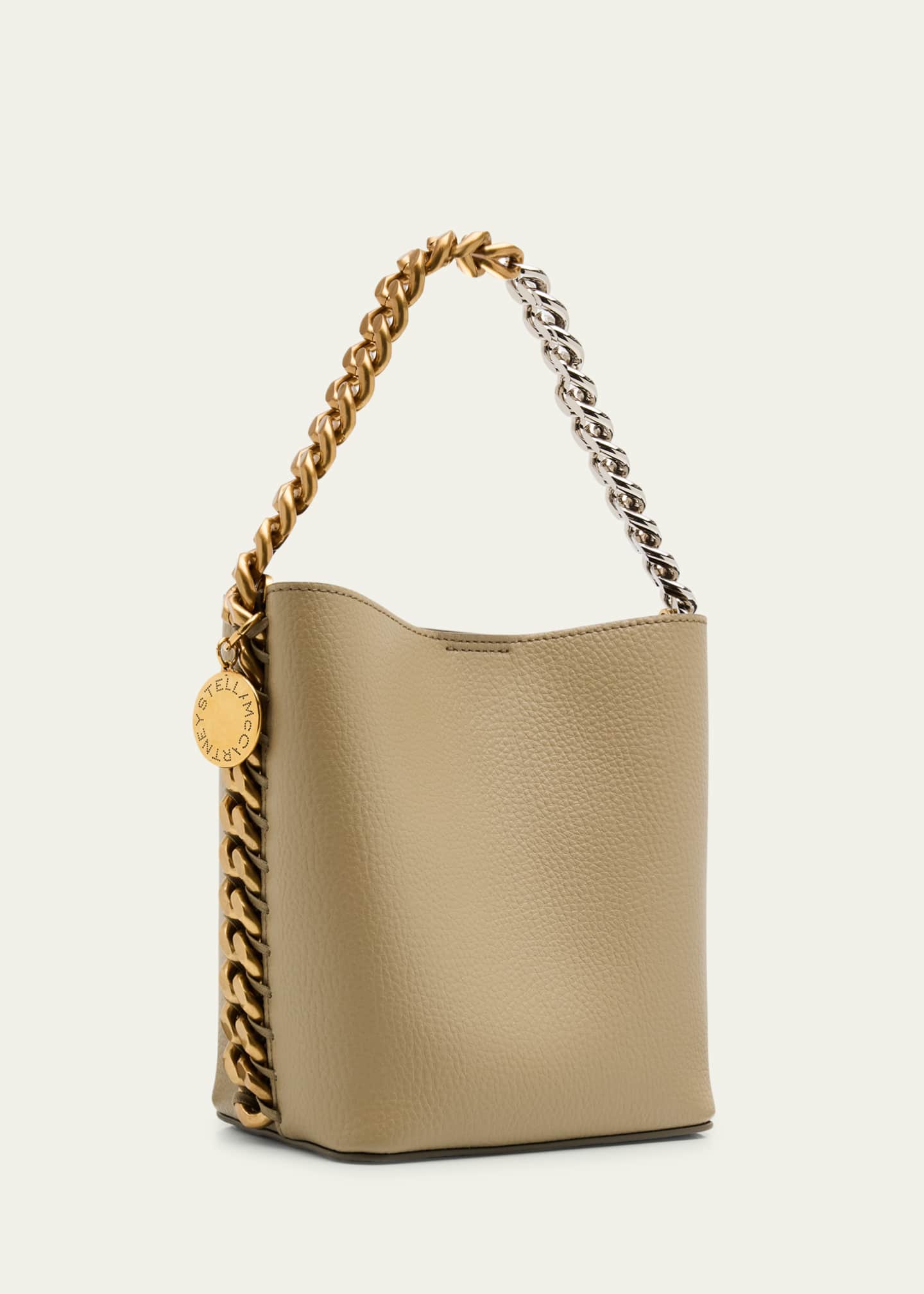 Stella McCartney Frayme Vegan Leather Bucket Bag Image 3 of 6