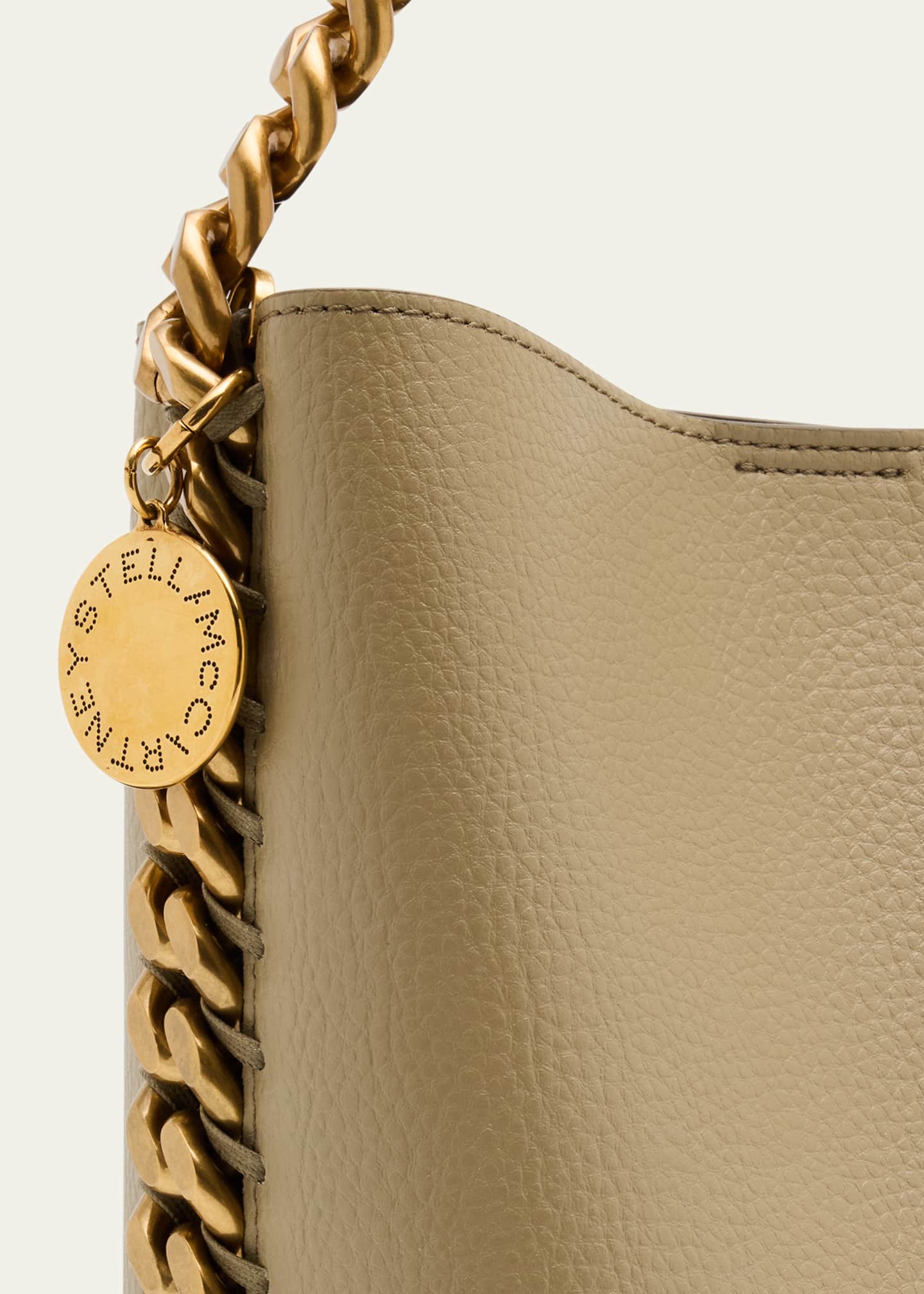 Stella McCartney Frayme Vegan Leather Bucket Bag Image 6 of 6