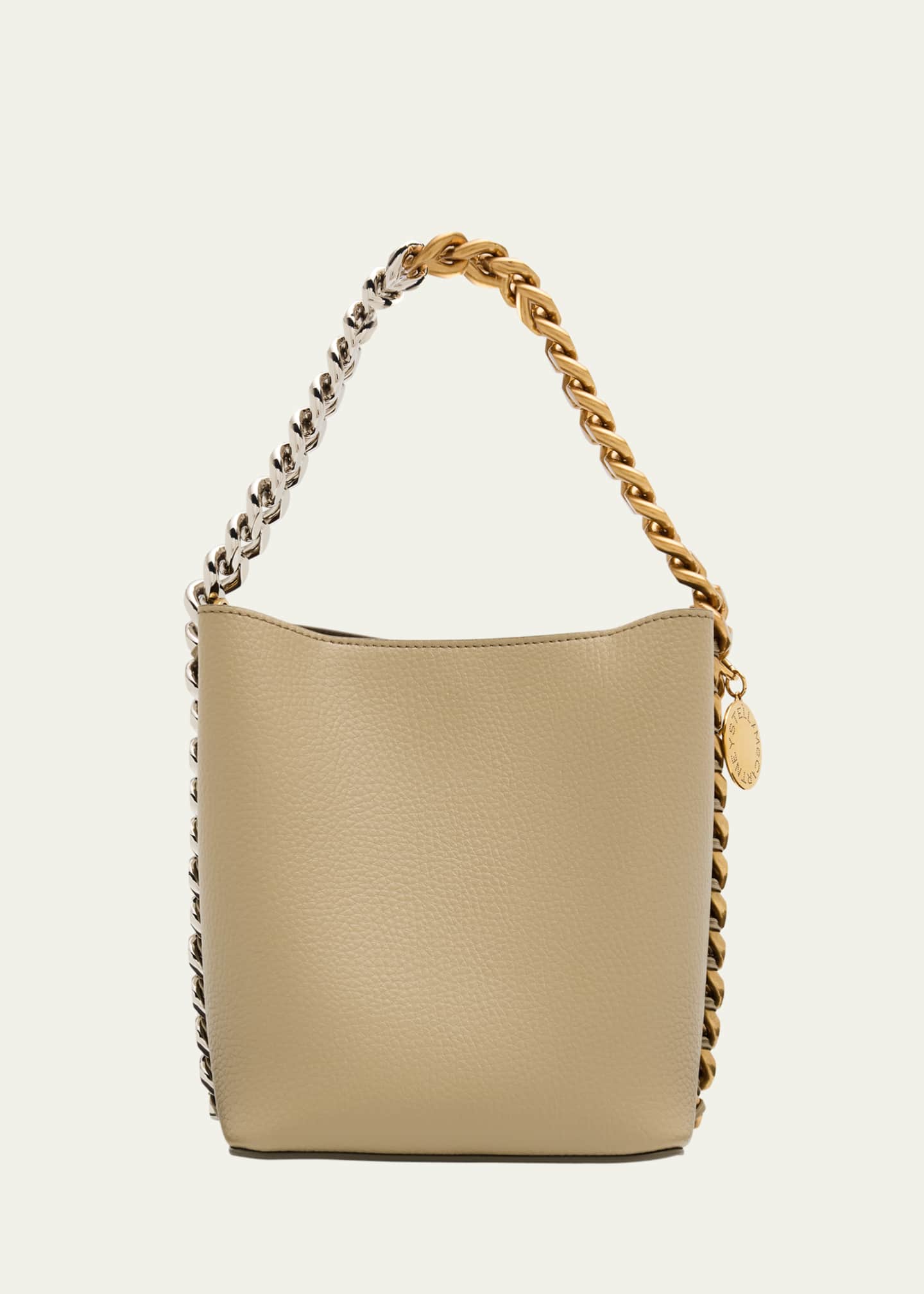 Stella McCartney Frayme Vegan Leather Bucket Bag Image 1 of 6
