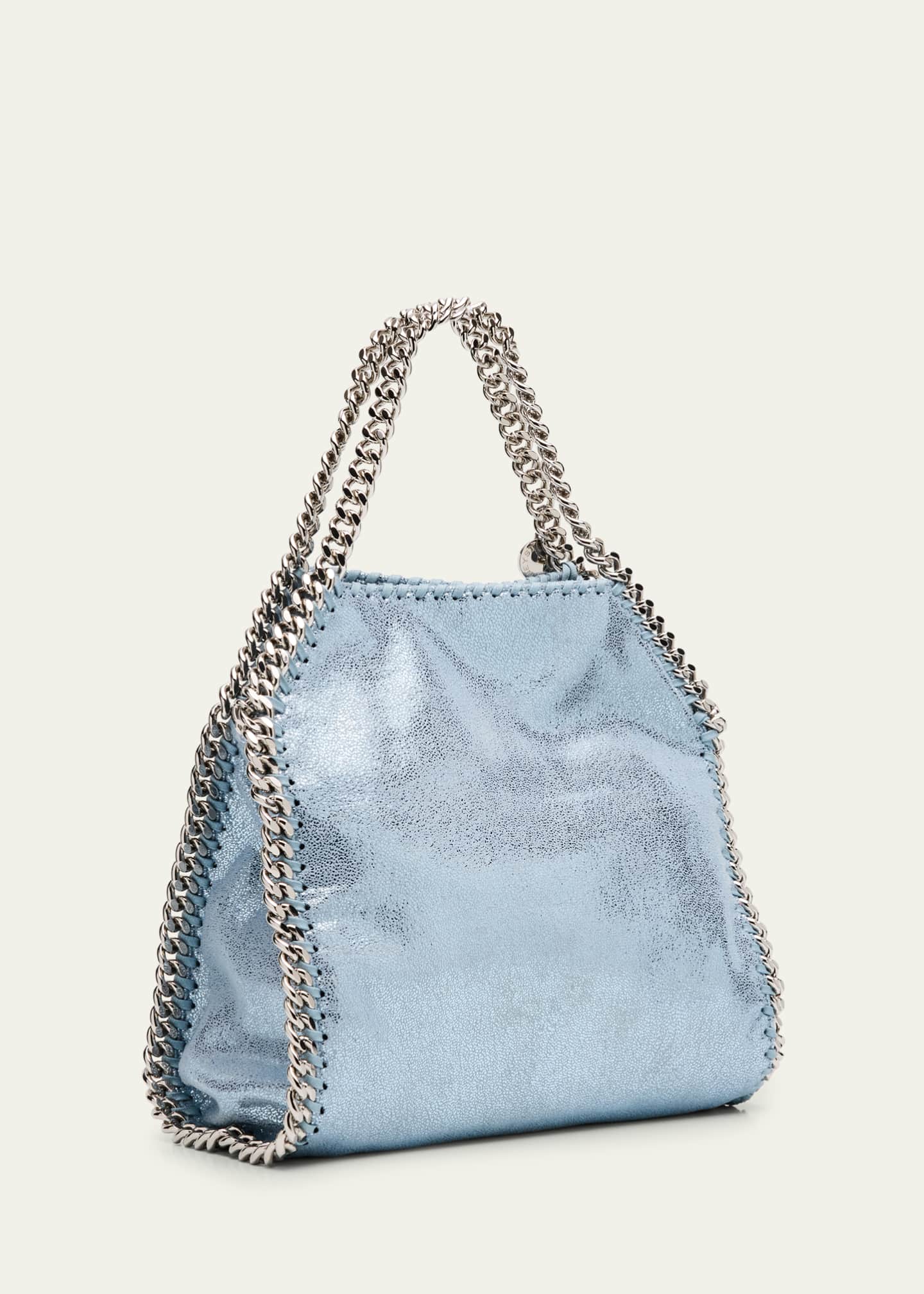 Stella McCartney Falabella Mini Metallic Tote Bag Image 3 of 6