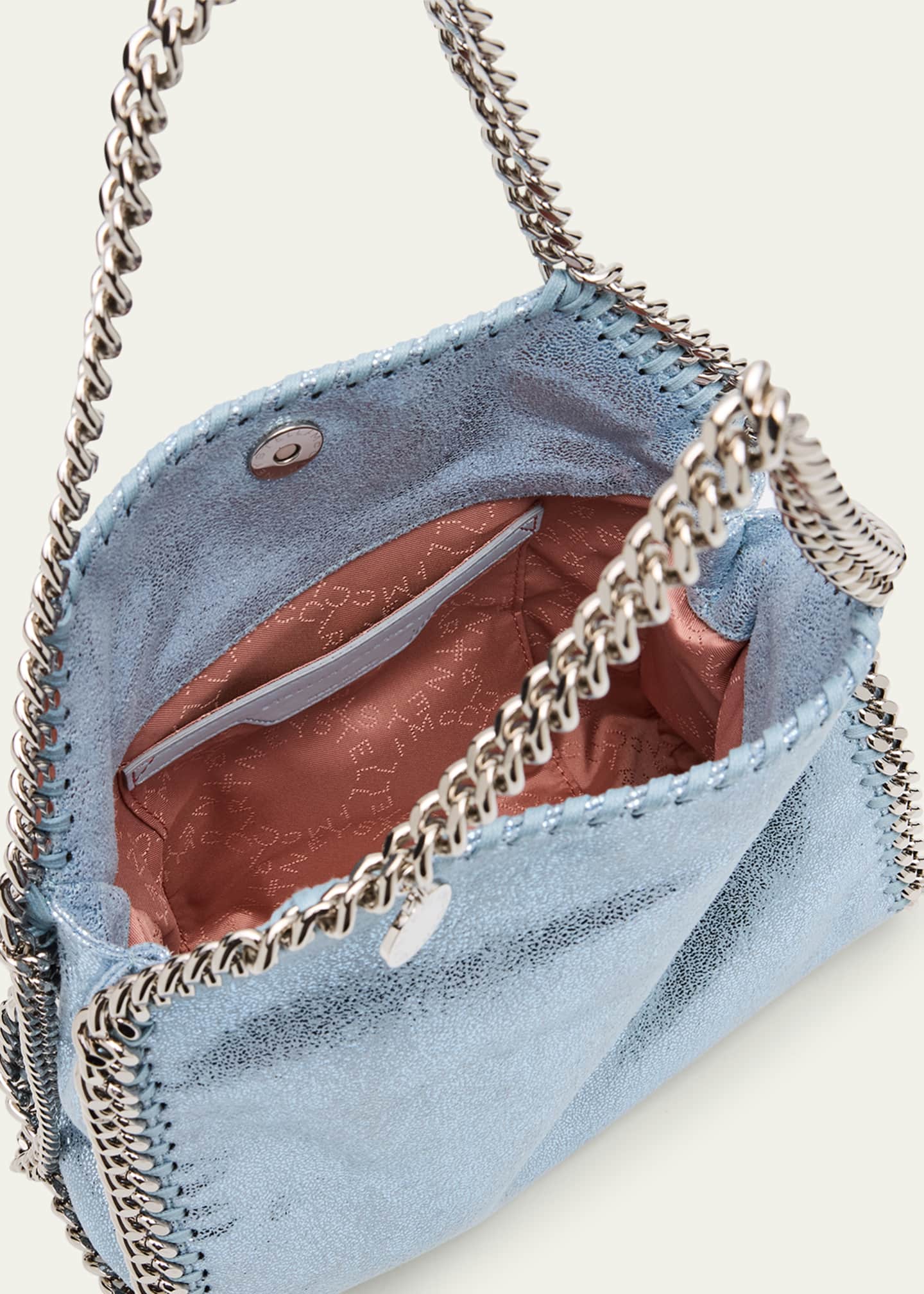 Stella McCartney Falabella Mini Metallic Tote Bag Image 4 of 6