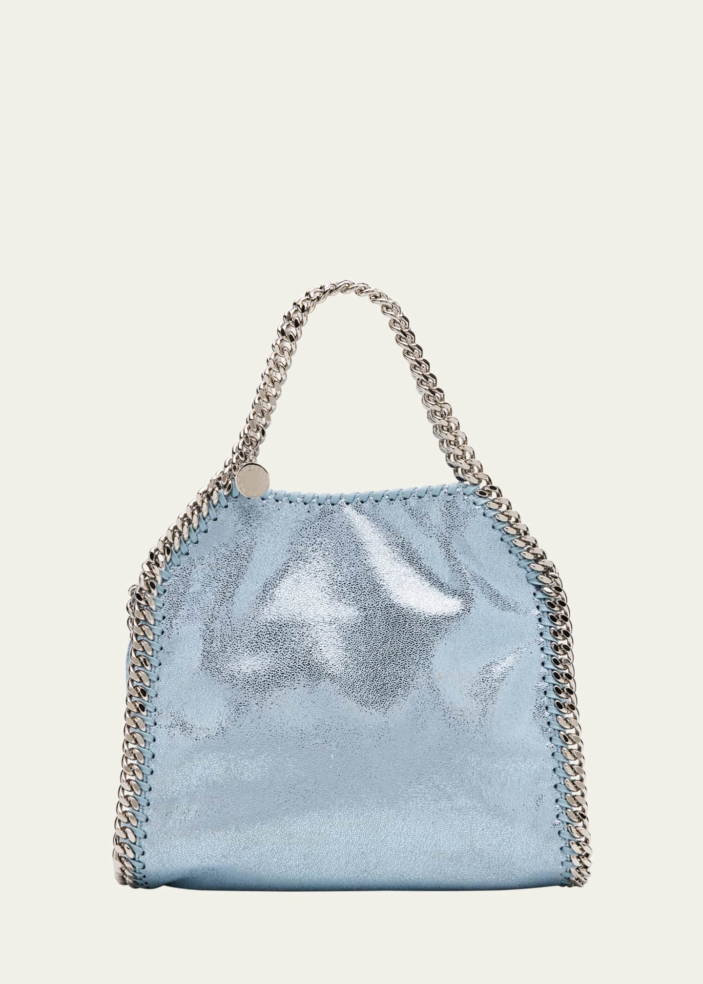 Stella McCartney Falabella Mini Metallic Tote Bag Image 1 of 6