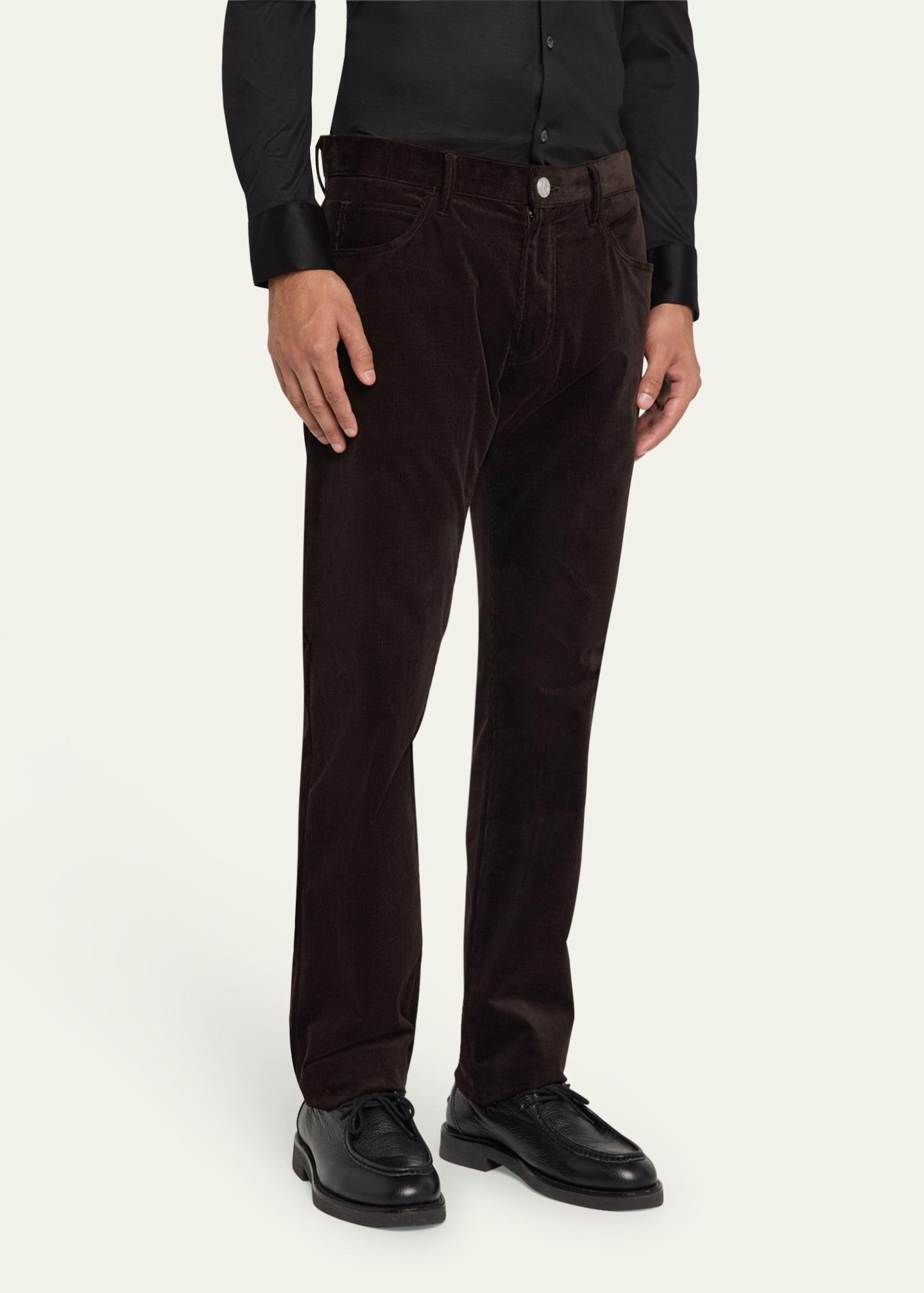 Giorgio Armani Men's Corduroy 5-Pocket Pants - Bergdorf Goodman