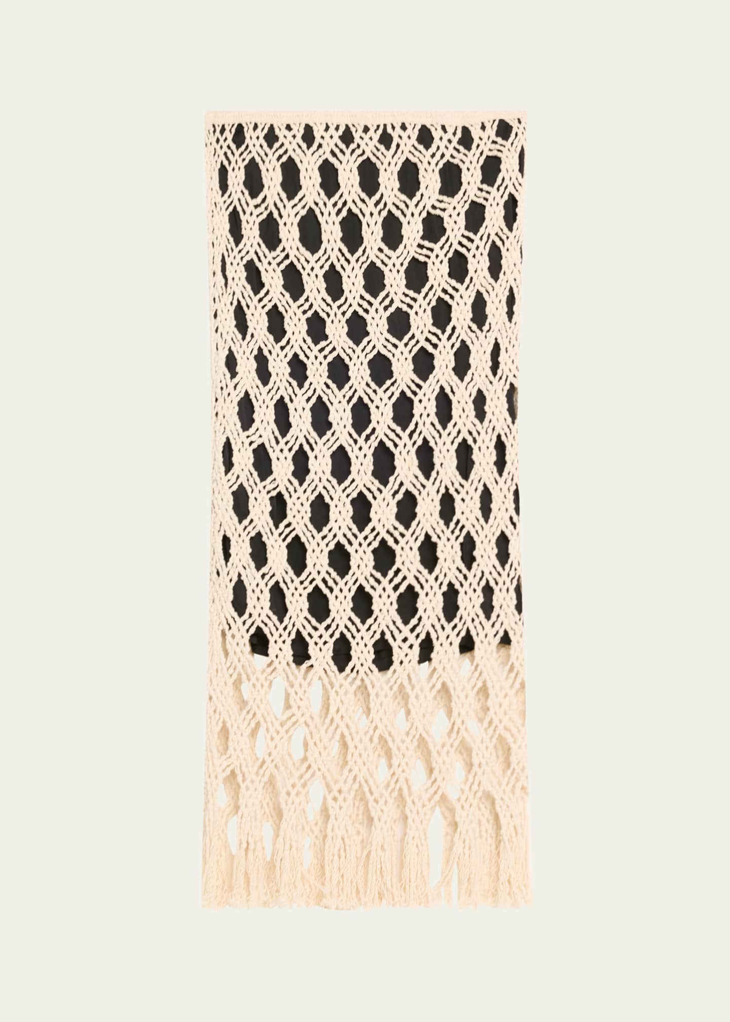 Diotima Sparrow Macrame Midi Skirt Image 1 of 5