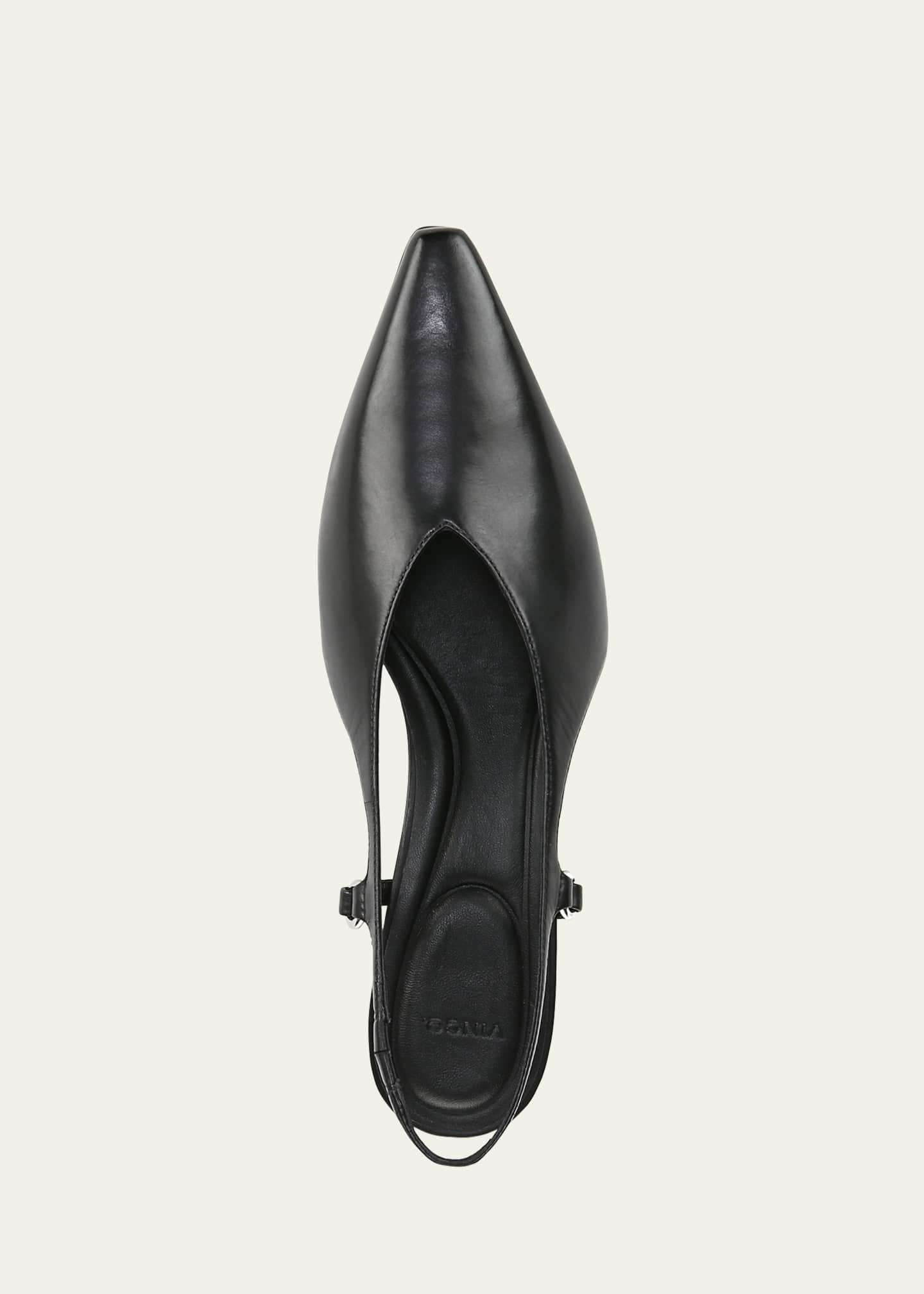 Vince Sabrina Leather Slingback Pumps Image 4 of 4