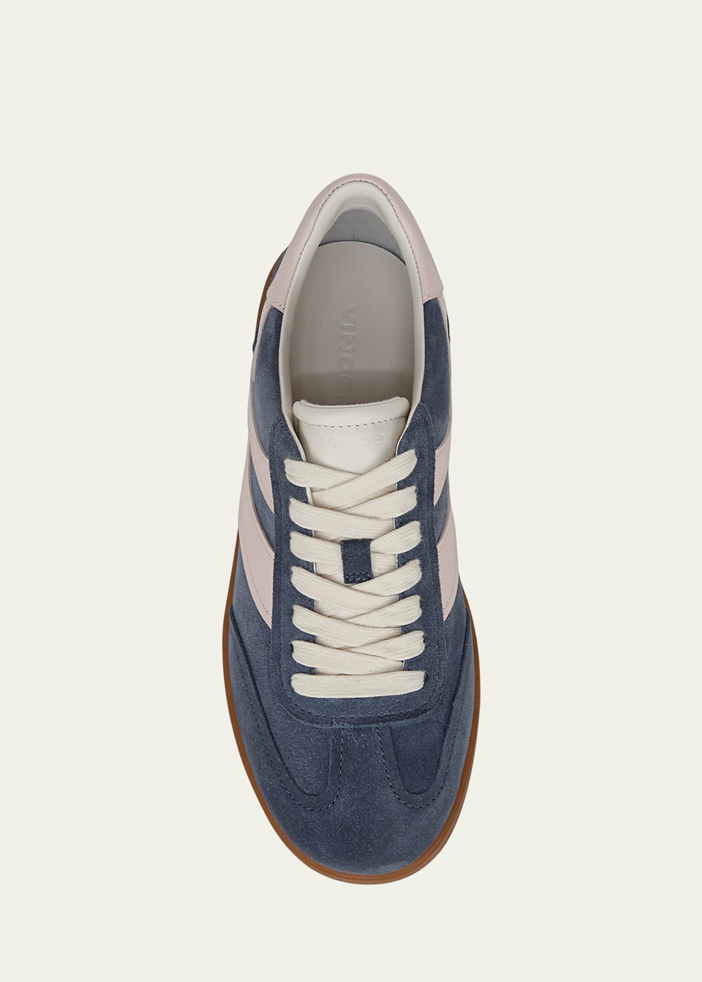 Vince Oasis Mixed Leather Retro Sneakers Image 5 of 5