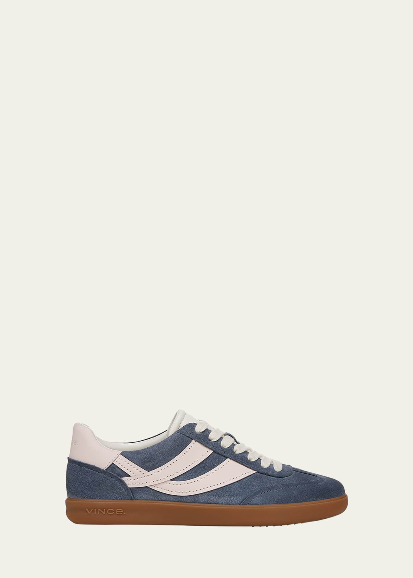 Vince Oasis Mixed Leather Retro Sneakers Image 1 of 5