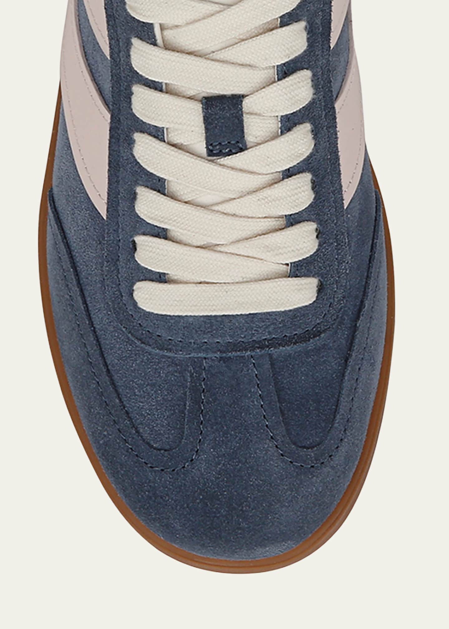 Vince Oasis Mixed Leather Retro Sneakers Image 4 of 5
