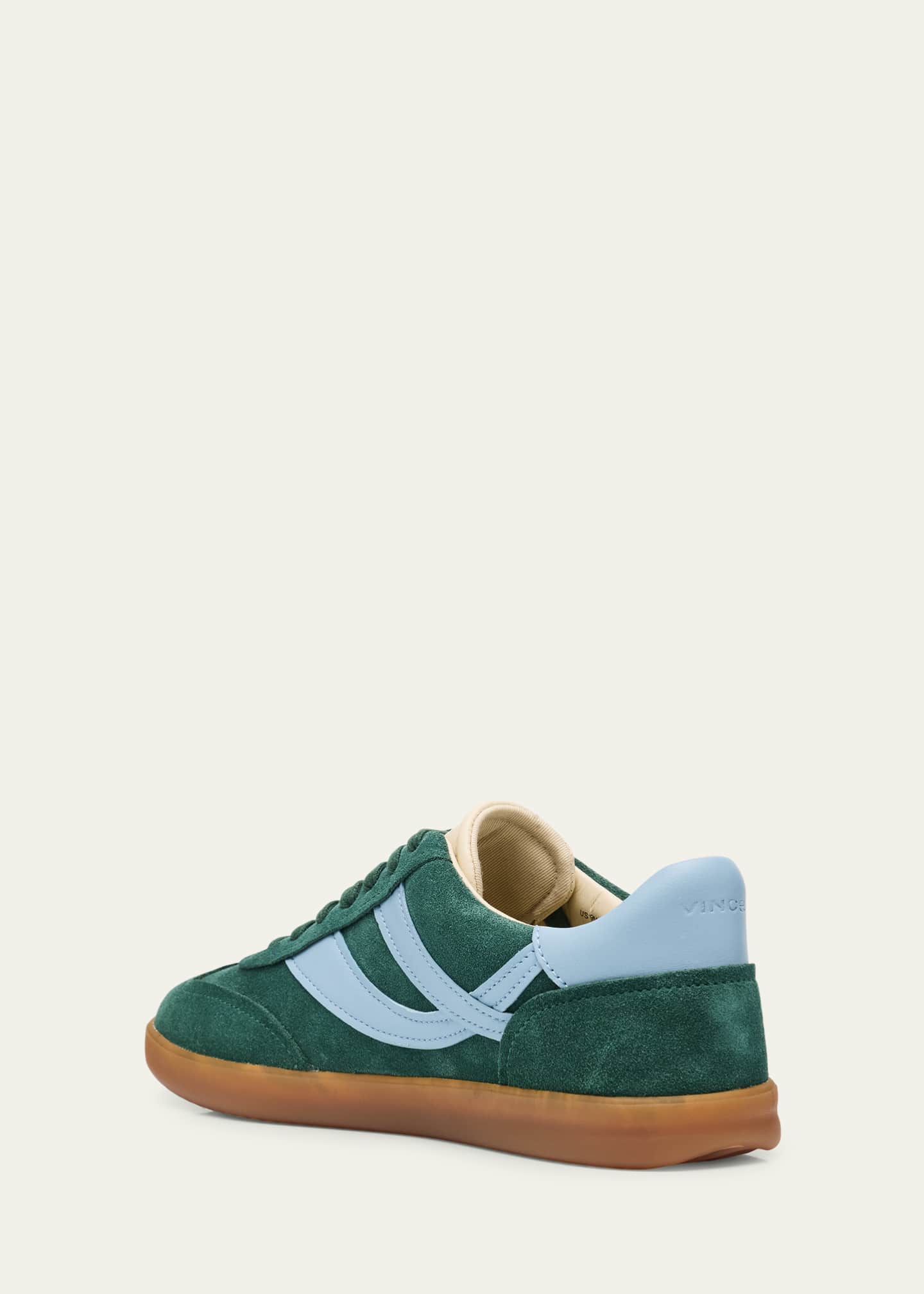 Vince Oasis Bicolor Leather Retro Sneakers Image 4 of 6