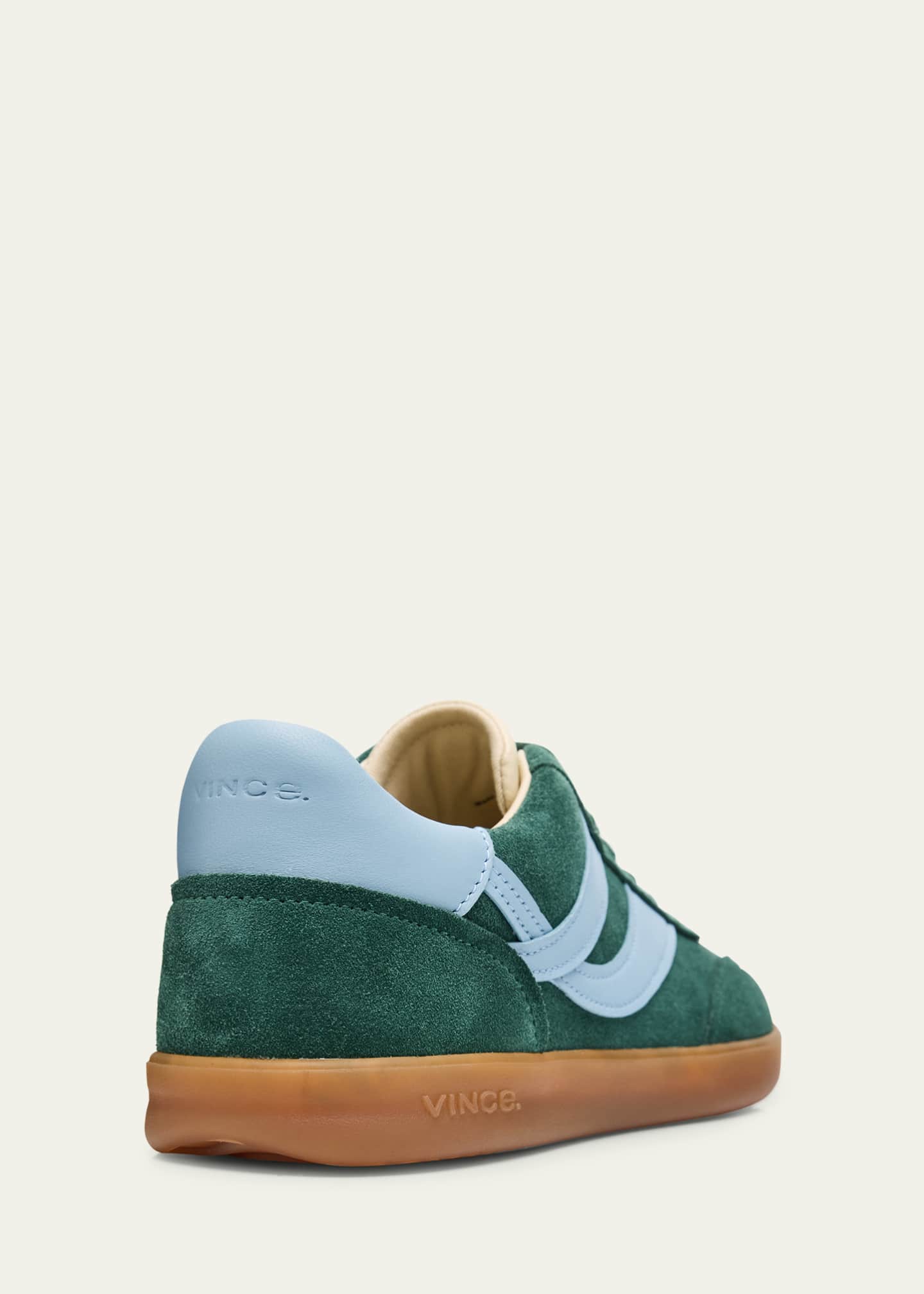 Vince Oasis Bicolor Leather Retro Sneakers Image 5 of 6