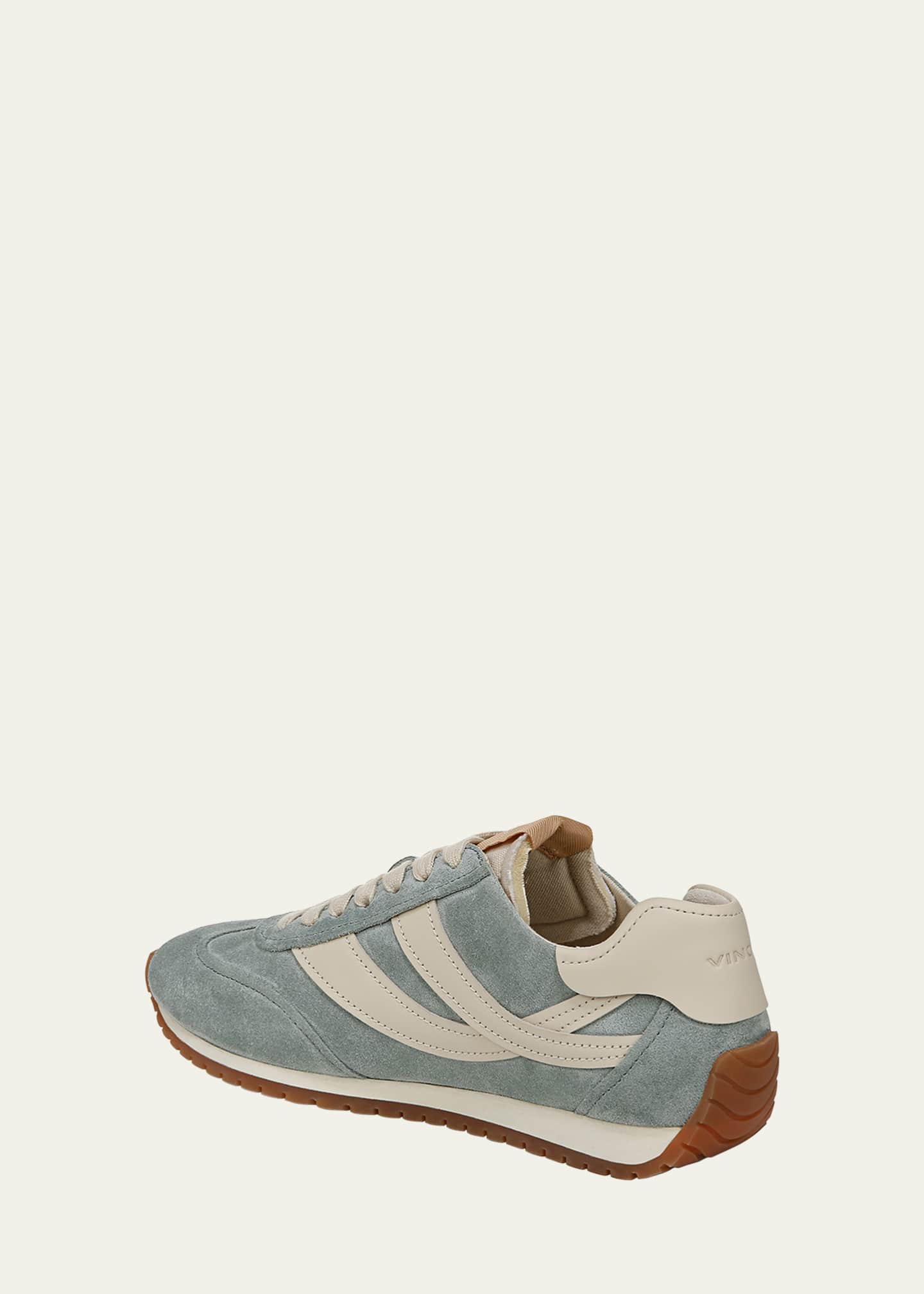 Vince Oasis Bicolor Leather Runner Sneakers Image 3 of 4