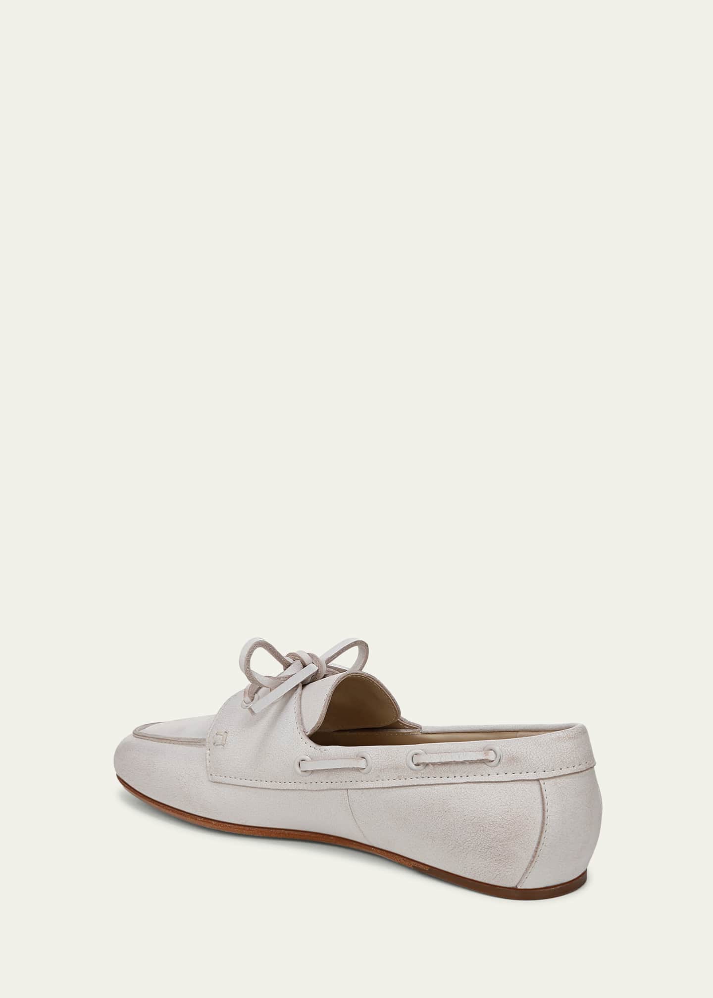 Vince Marin Leather Boat Loafers Image 4 of 5