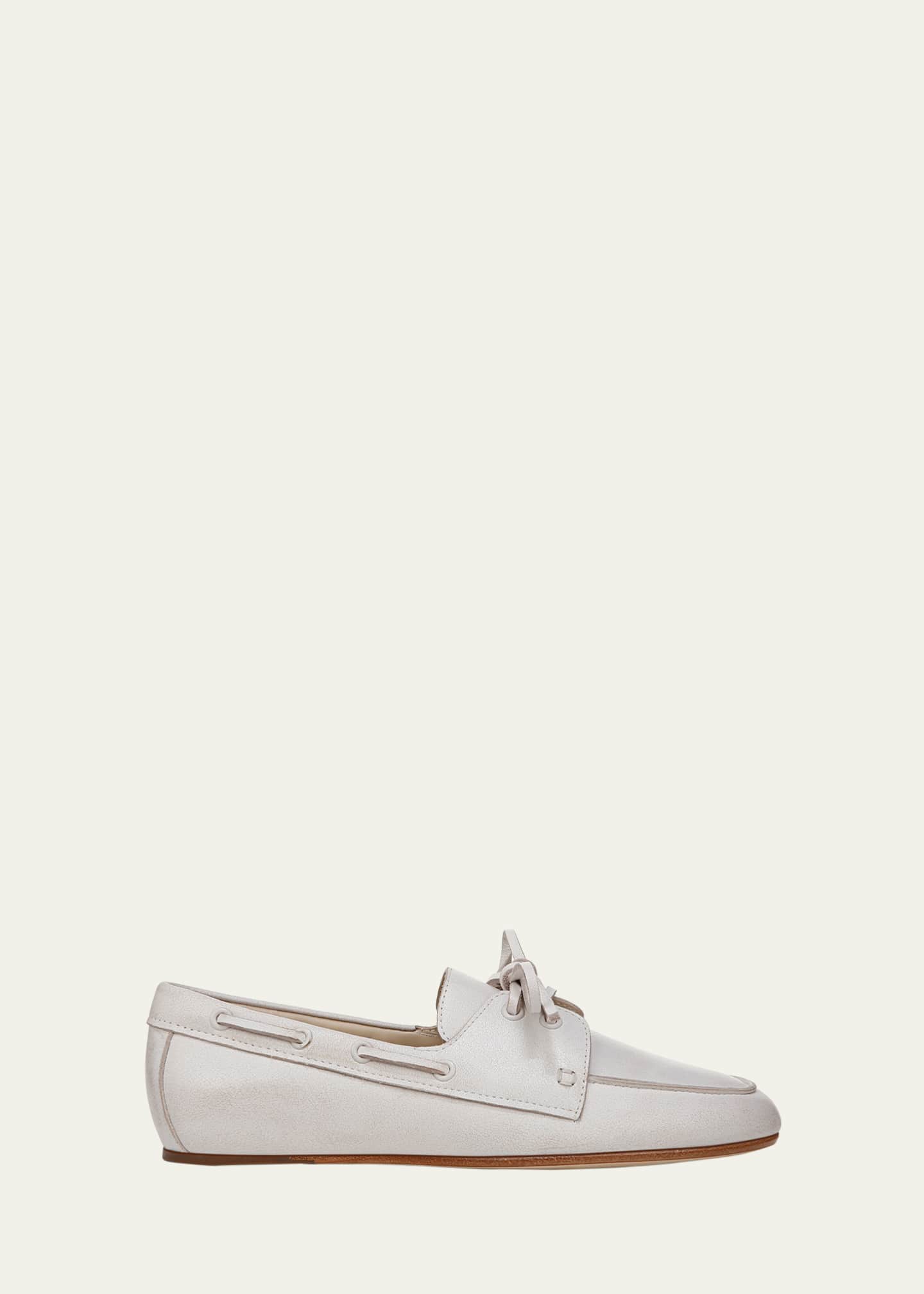 Vince Marin Leather Boat Loafers Image 1 of 5