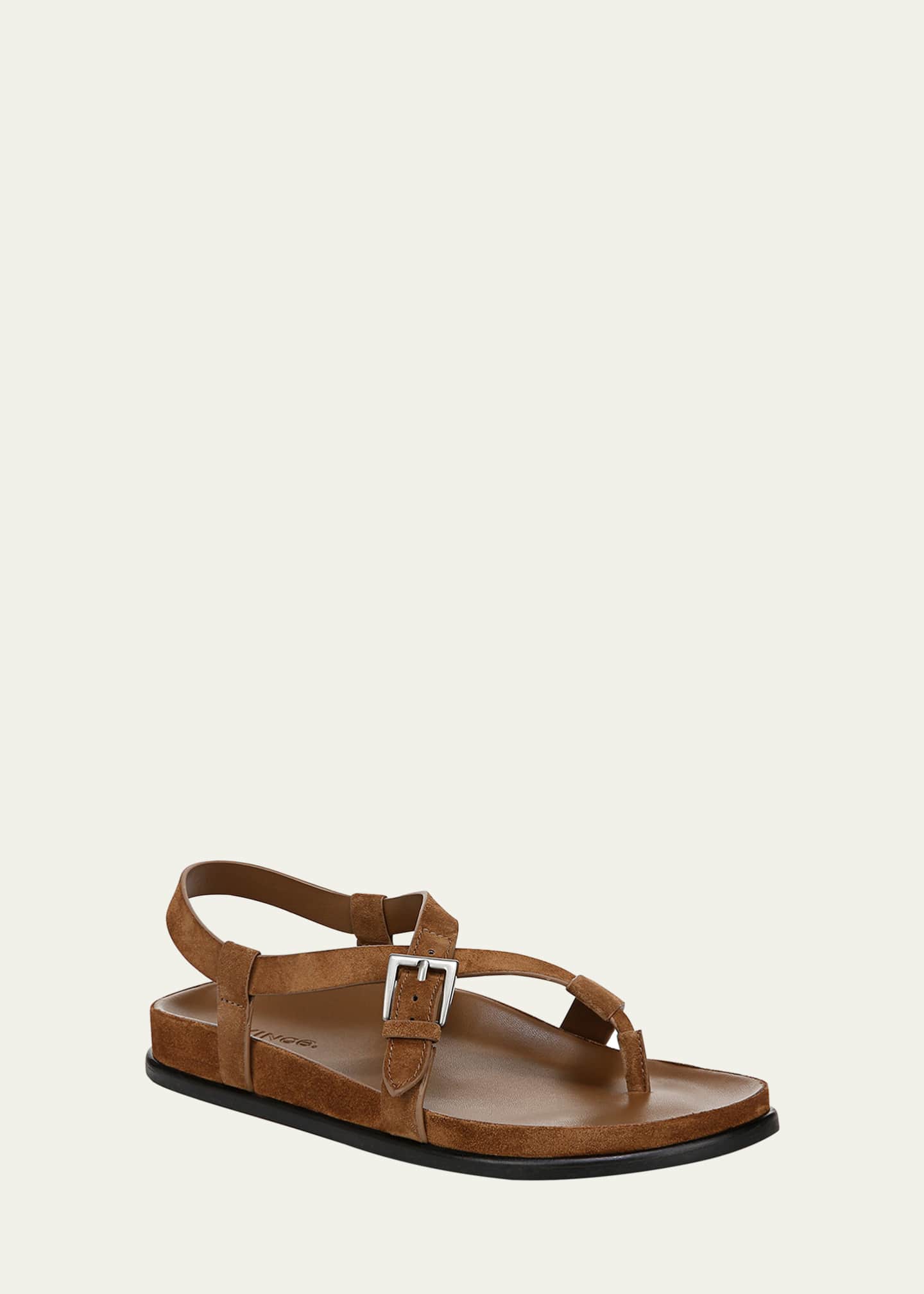 Vince Franca Suede Strappy Sandals Image 2 of 4