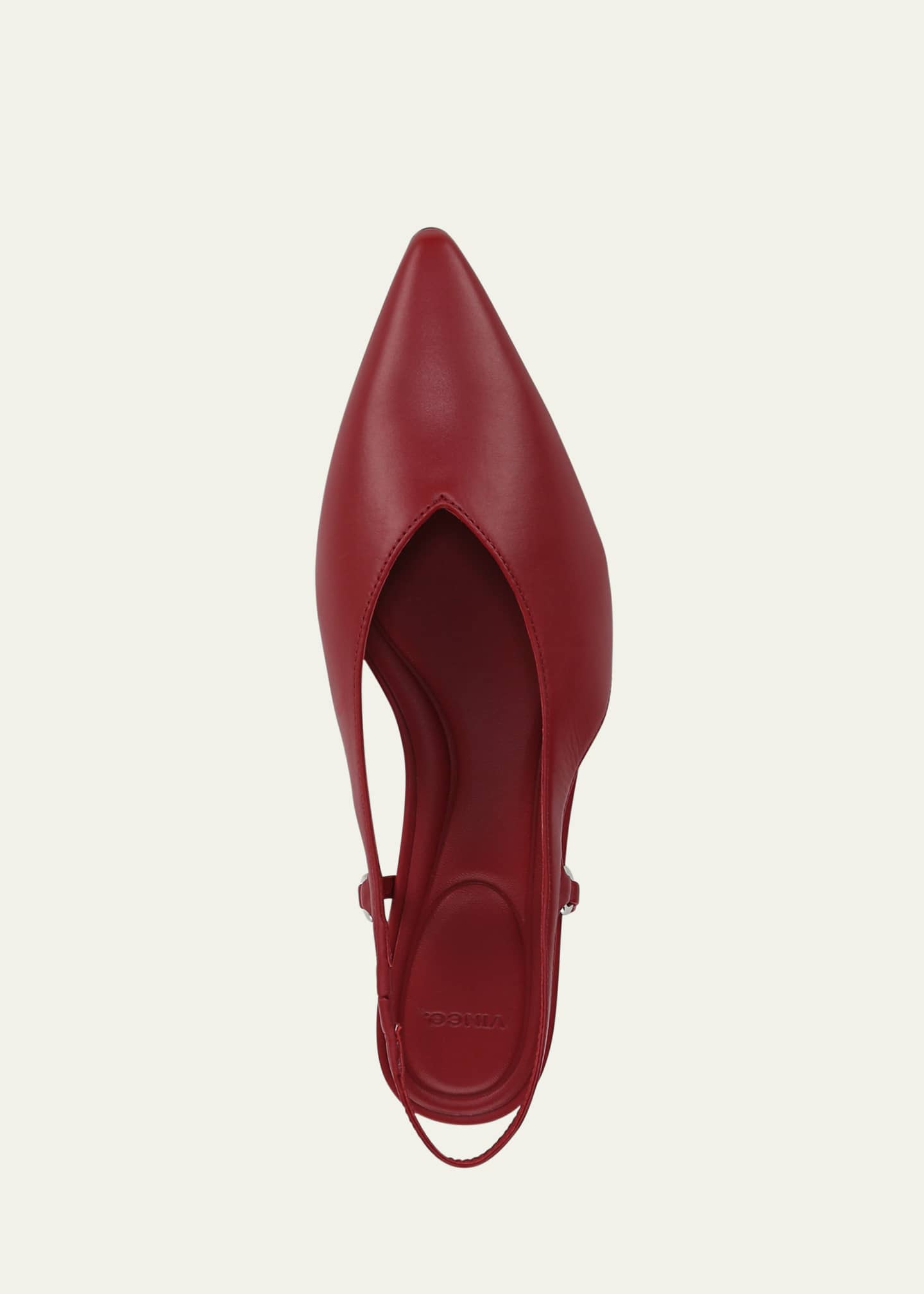 Vince Ines Leather Slingback Ballerina Flats Image 5 of 5