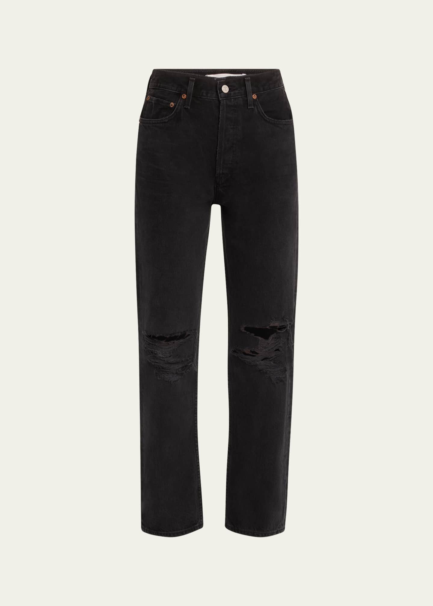 AGOLDE 90's Pinch Waist High-Rise Straight Jeans Image 1 of 5