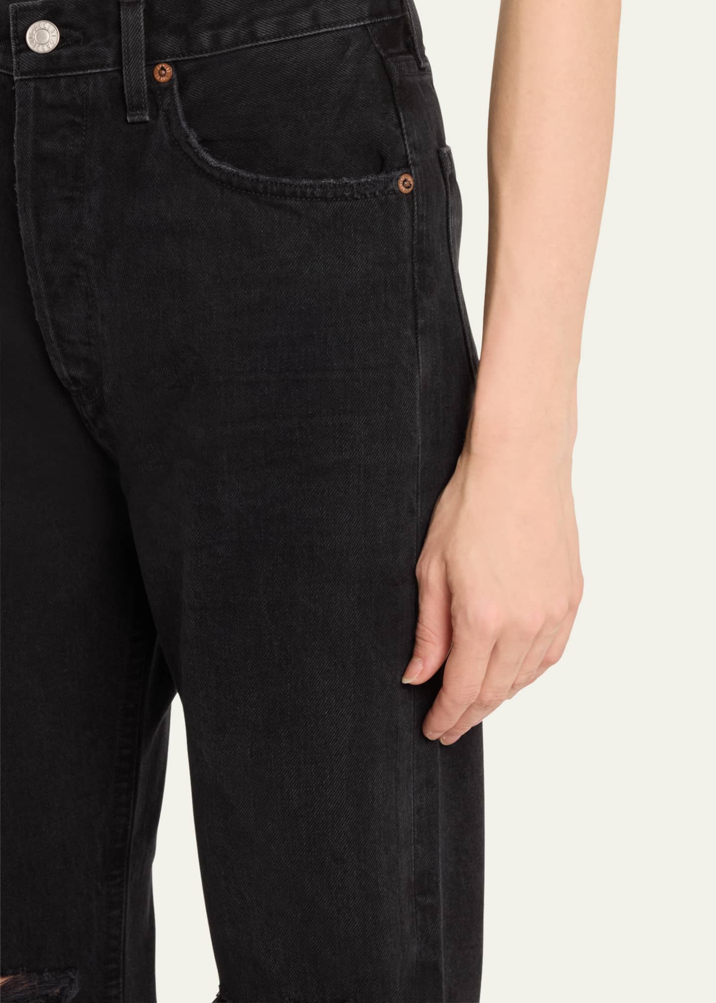AGOLDE 90's Pinch Waist High-Rise Straight Jeans Image 5 of 5