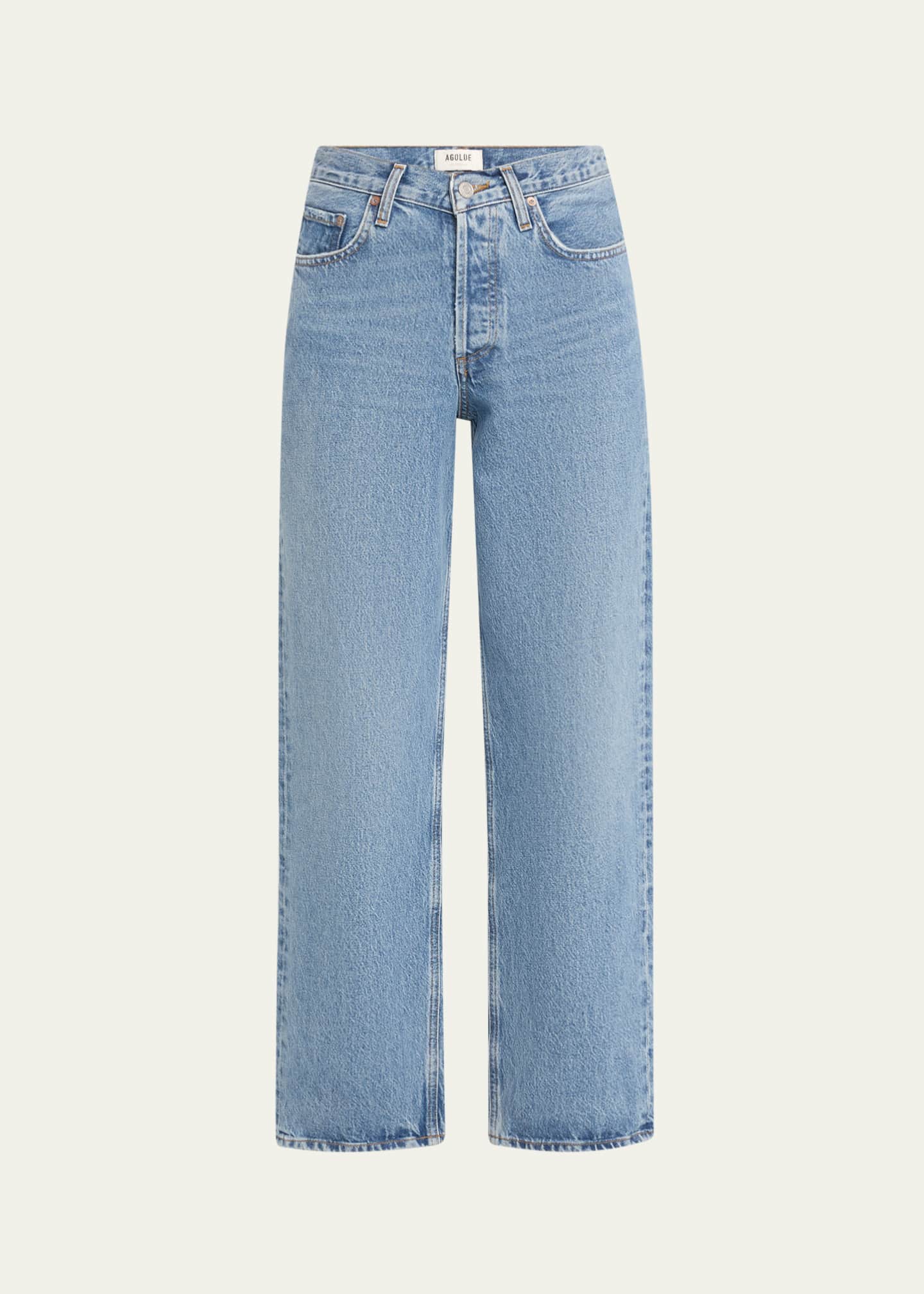 AGOLDE Baggy V-Waist Jeans Image 1 of 5