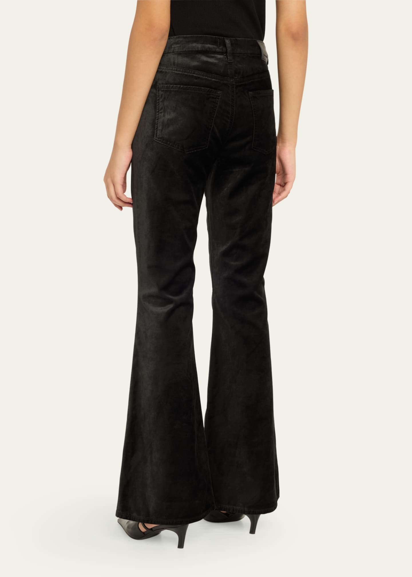 Citizens of Humanity Lilah Flare Velvet Jeans Image 3 of 5