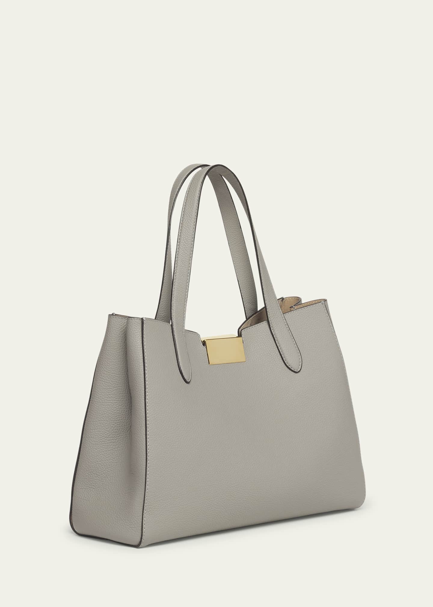 Marni Trunkaroo Small Calfskin Tote Bag Image 3 of 5
