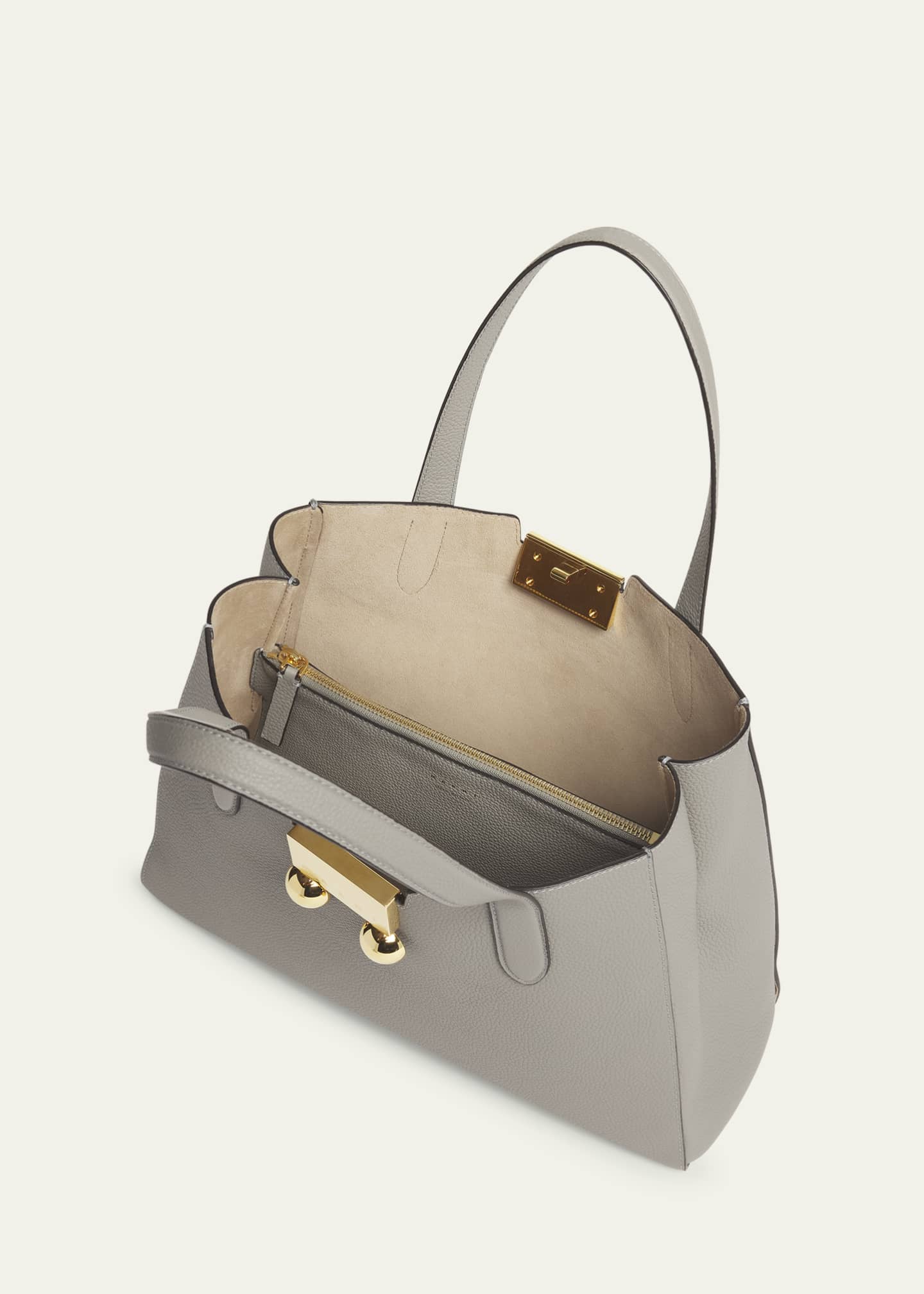 Marni Trunkaroo Small Calfskin Tote Bag Image 4 of 5