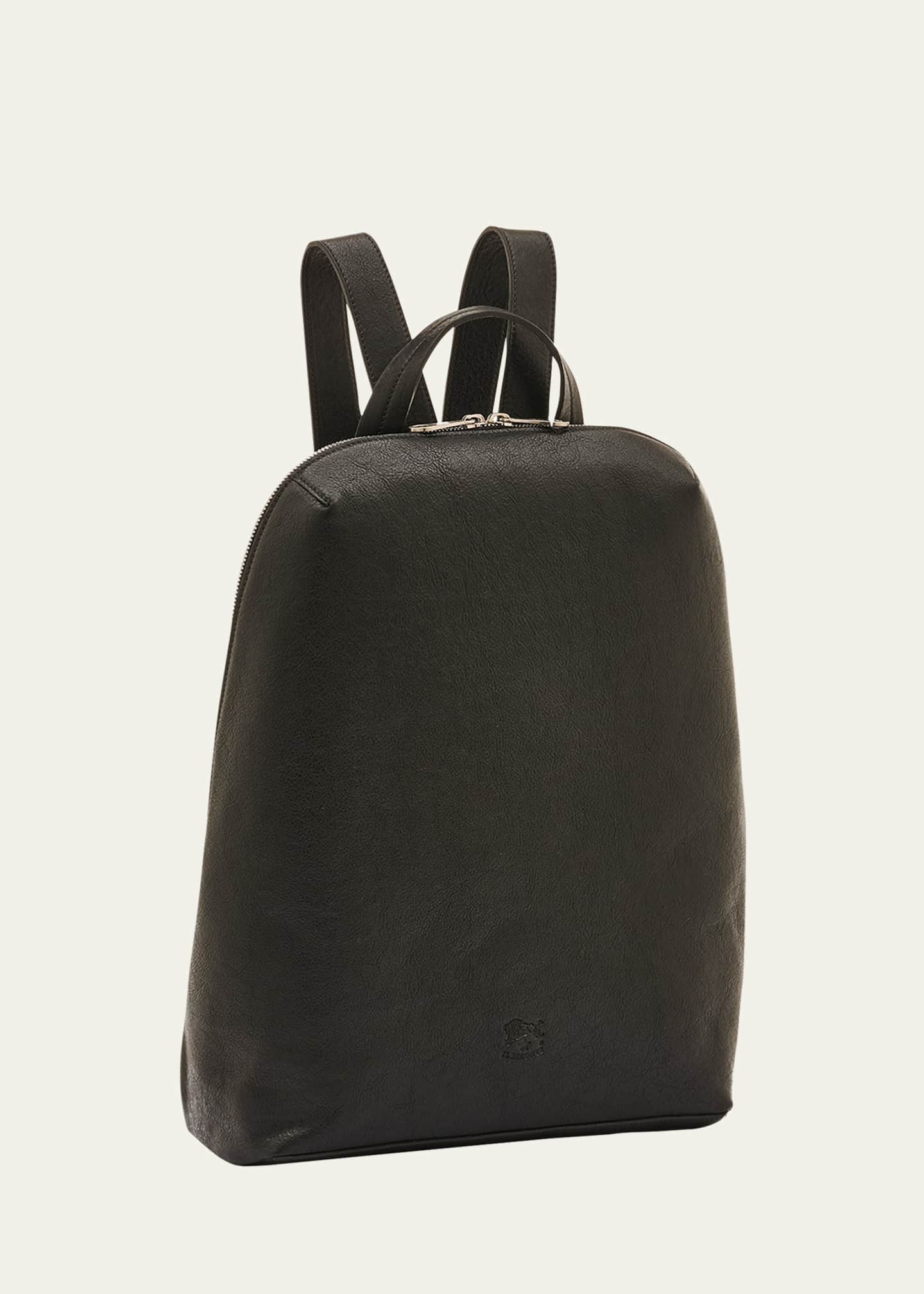 Il Bisonte Duccio Zip Calf Leather Backpack Image 1 of 5