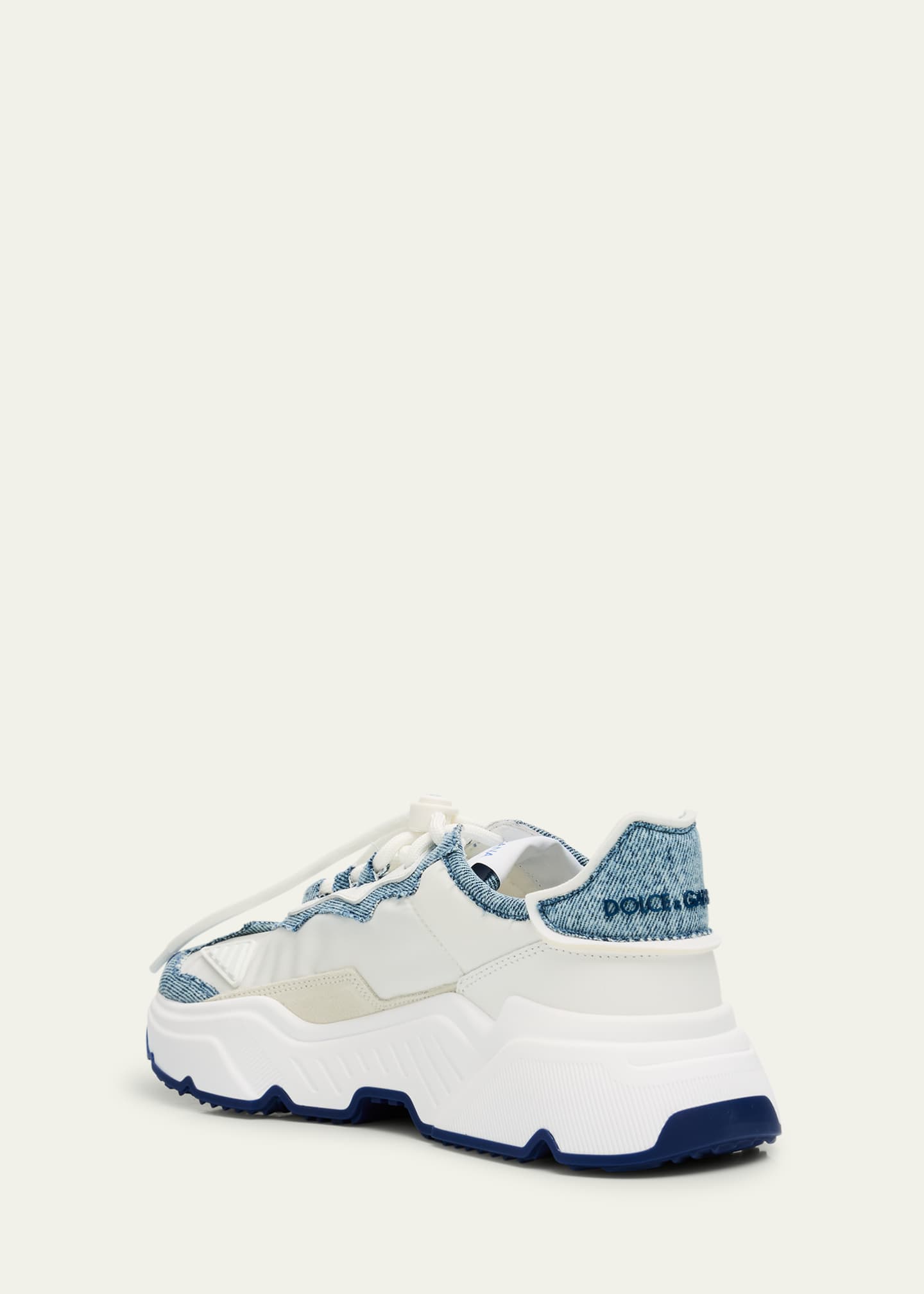 Dolce&Gabbana Daymaster DG logo Denim Runner Sneakers Image 4 of 6