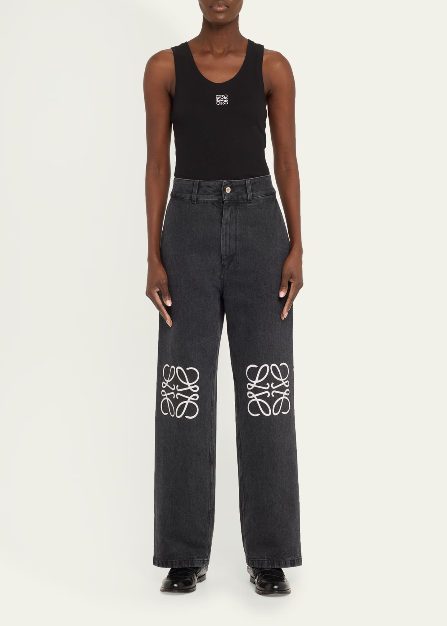 Loewe Anagram Baggy Jeans Image 2 of 5