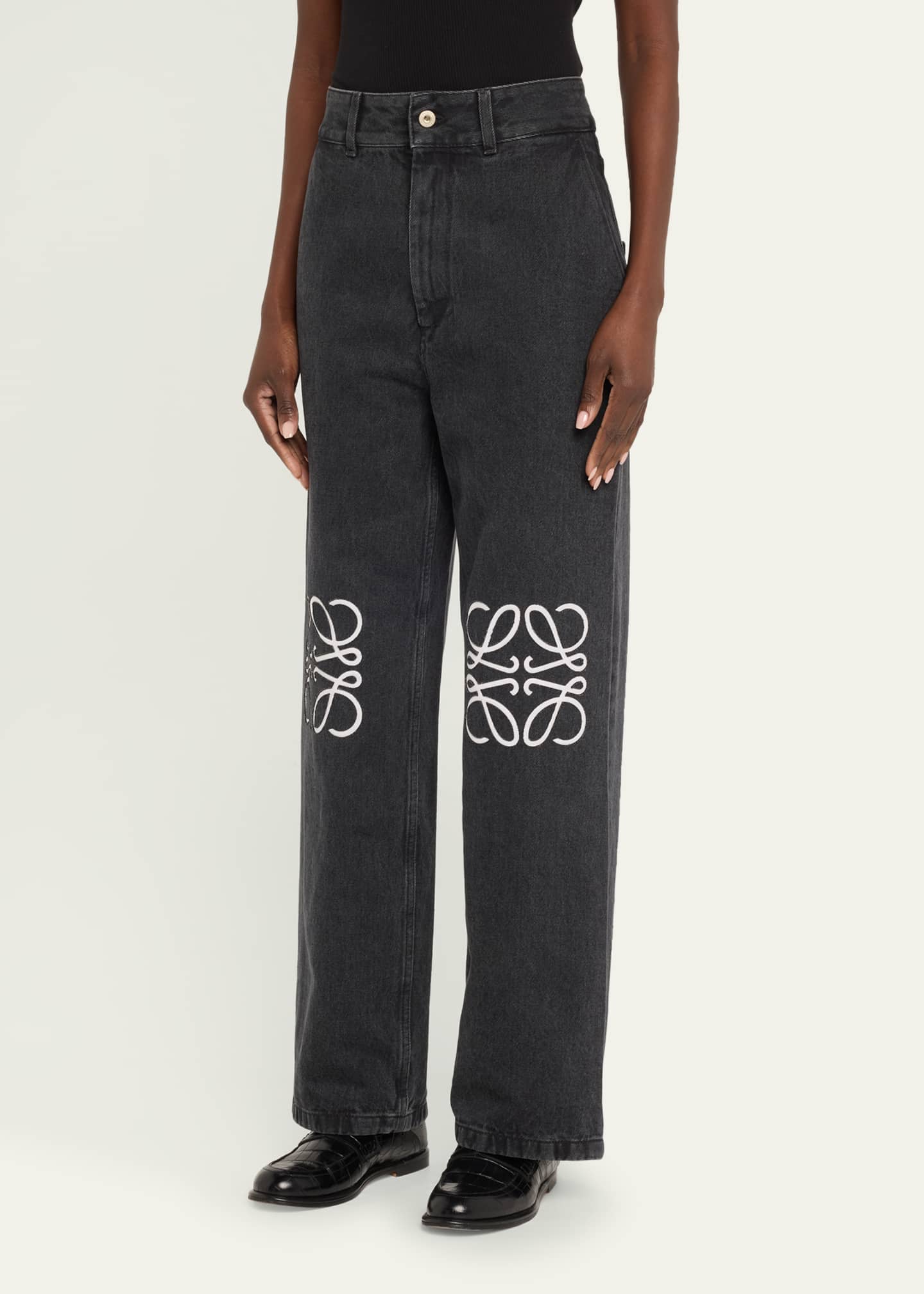 Loewe Anagram Baggy Jeans Image 4 of 5