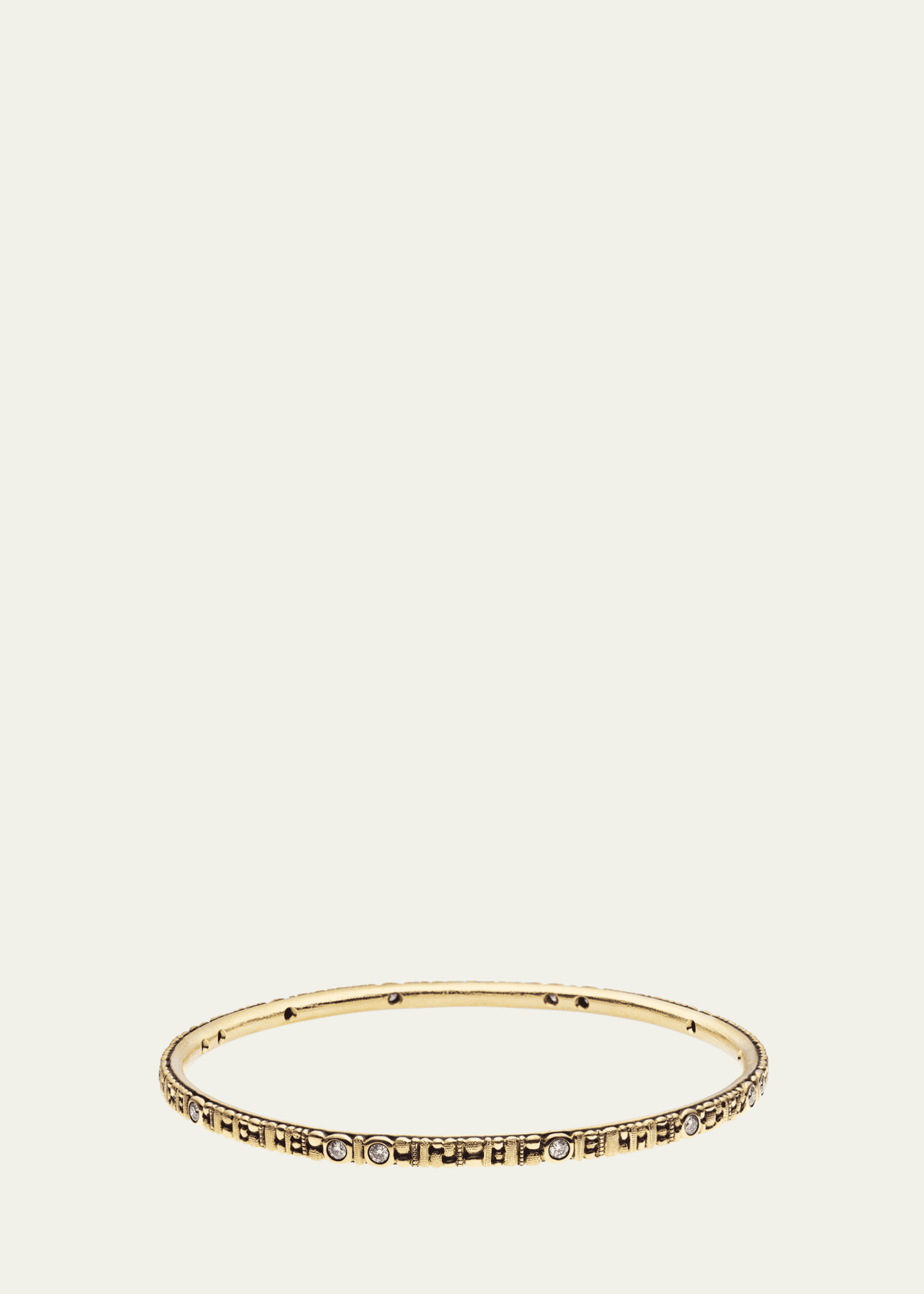 Alex Sepkus Sea Shore 1 Bracelet with Diamonds in 18K Yellow Gold