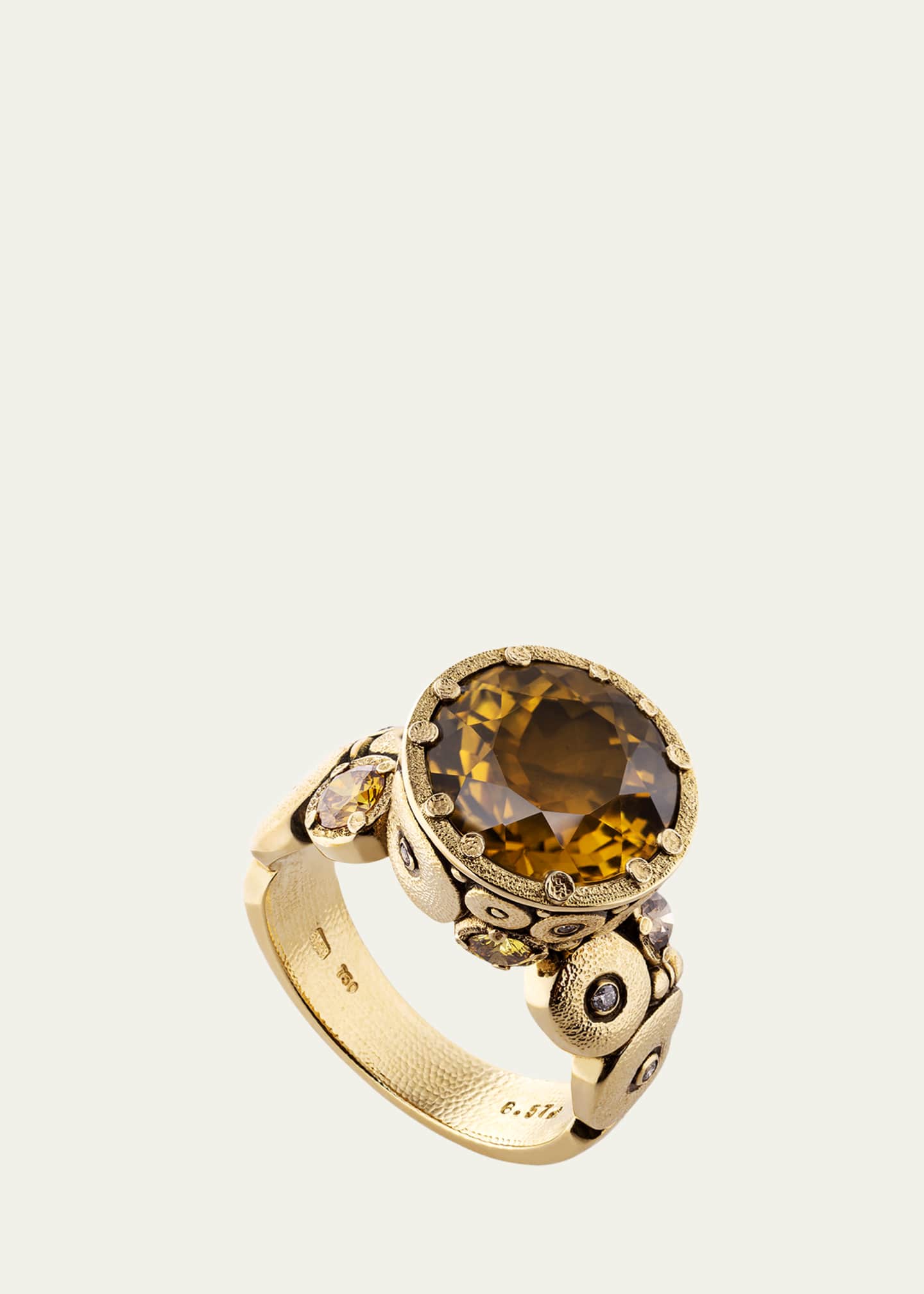 Alex Sepkus Orchard 18K Yellow Gold Ring with Tourmaline and Diamonds Bergdorf Goodman