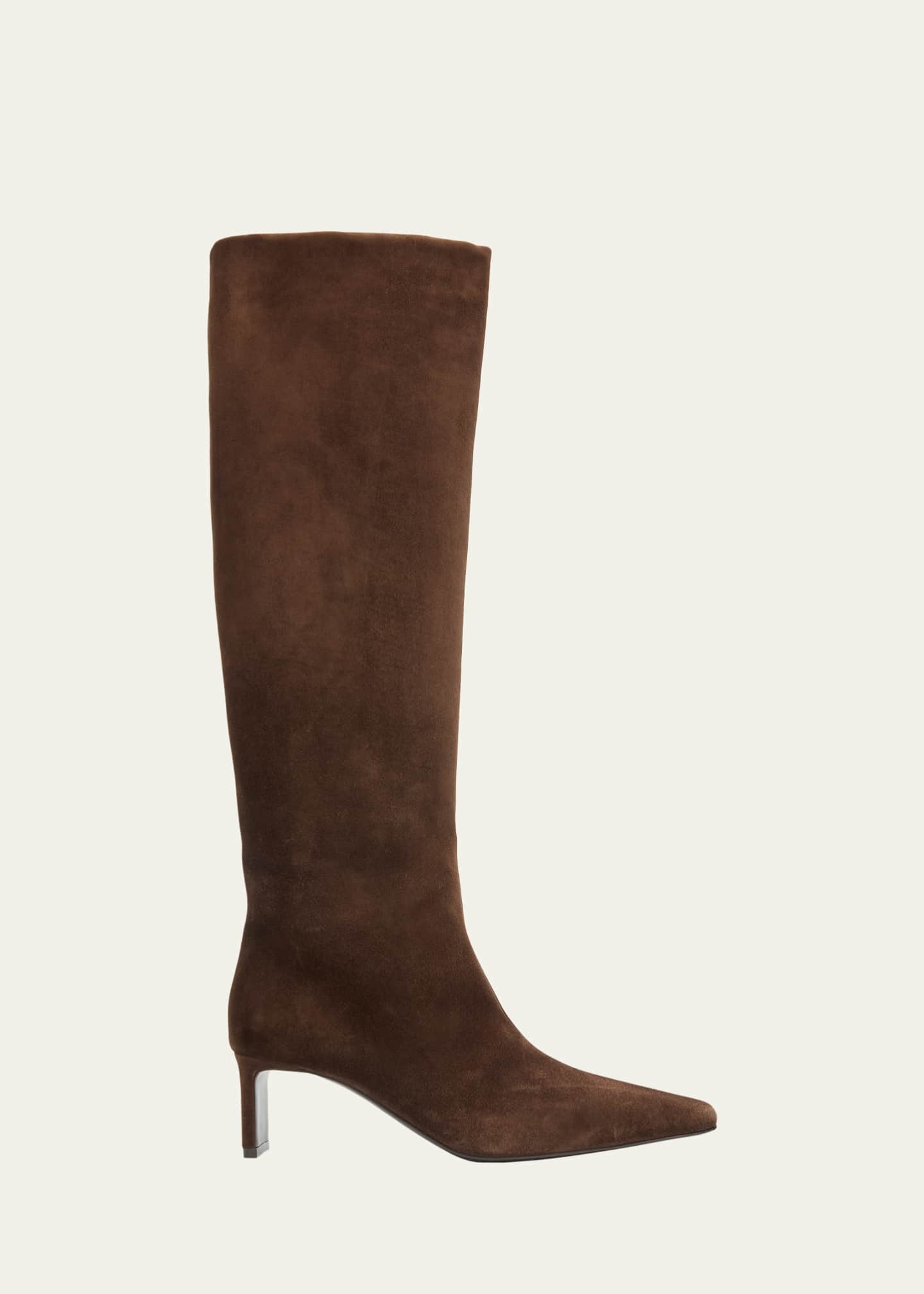 Khaite Ona Knee-High Boots - Black