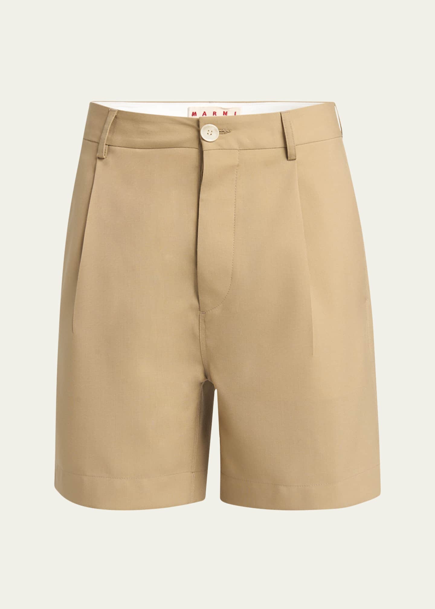 Marni Men's Tropical Wool Bermuda Shorts Image 1 of 5