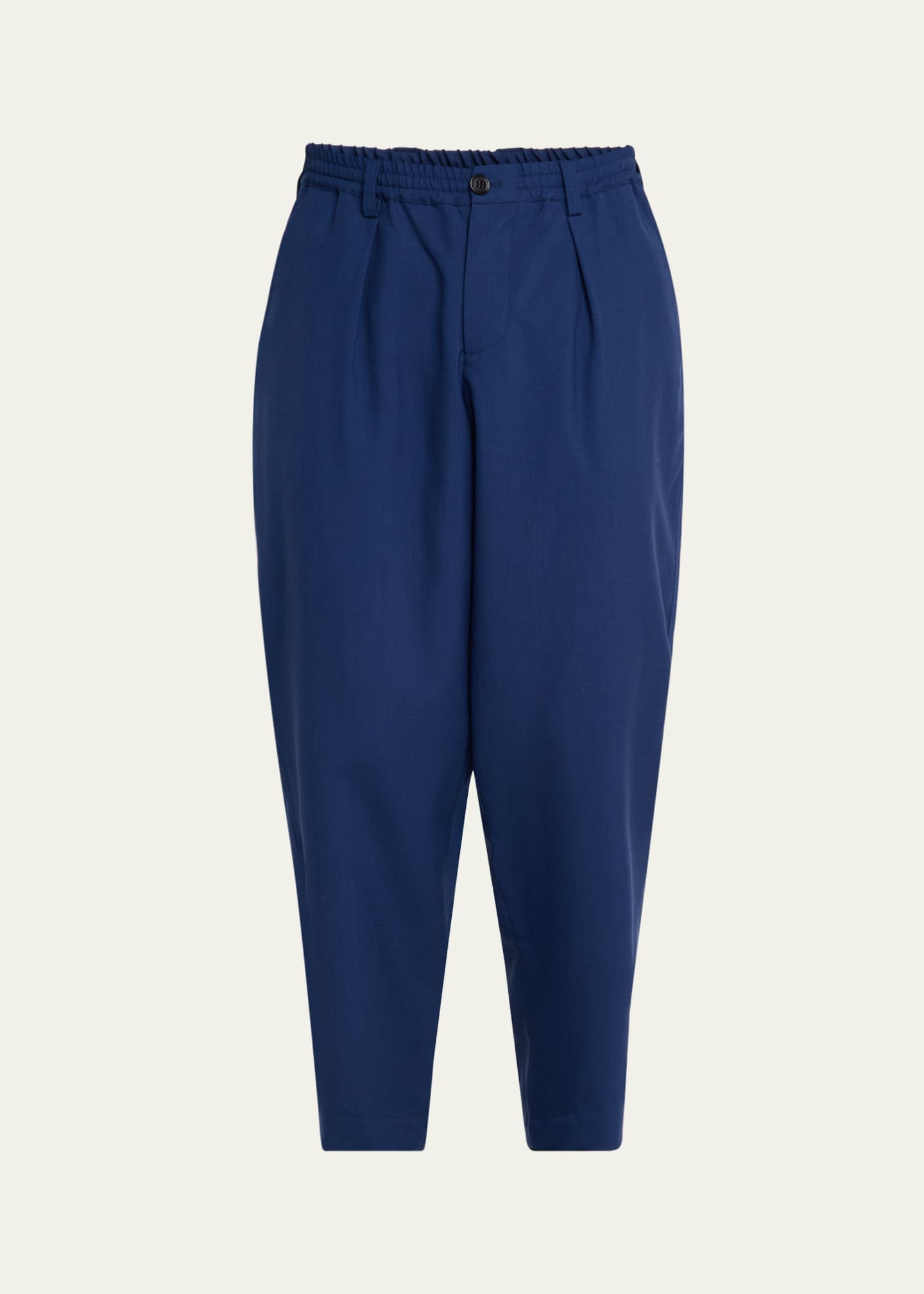 Marni Men's Tropical Wool Cropped Trousers Image 1 of 5