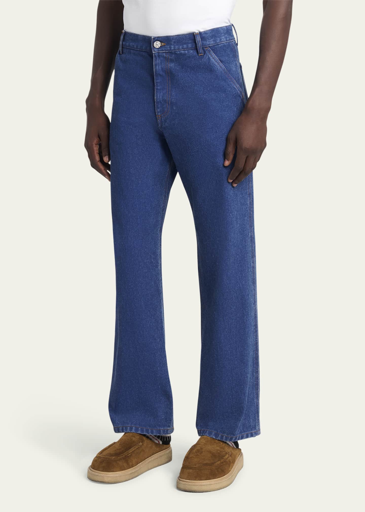 Marni Men's Denim Carpenter Pants Image 4 of 5