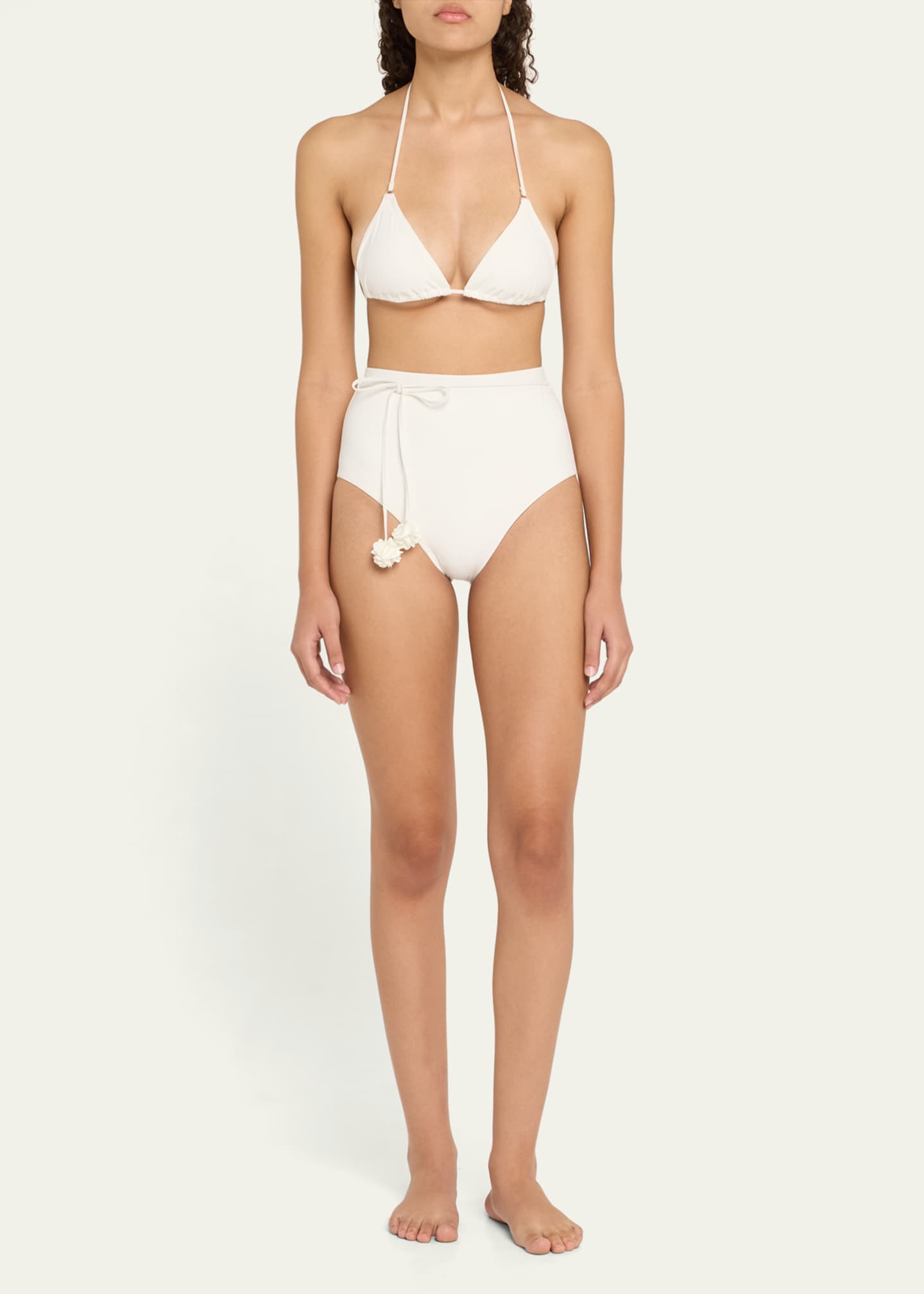 Zimmermann Everley Flower Trim Two-Piece Swimsuit Image 2 of 4