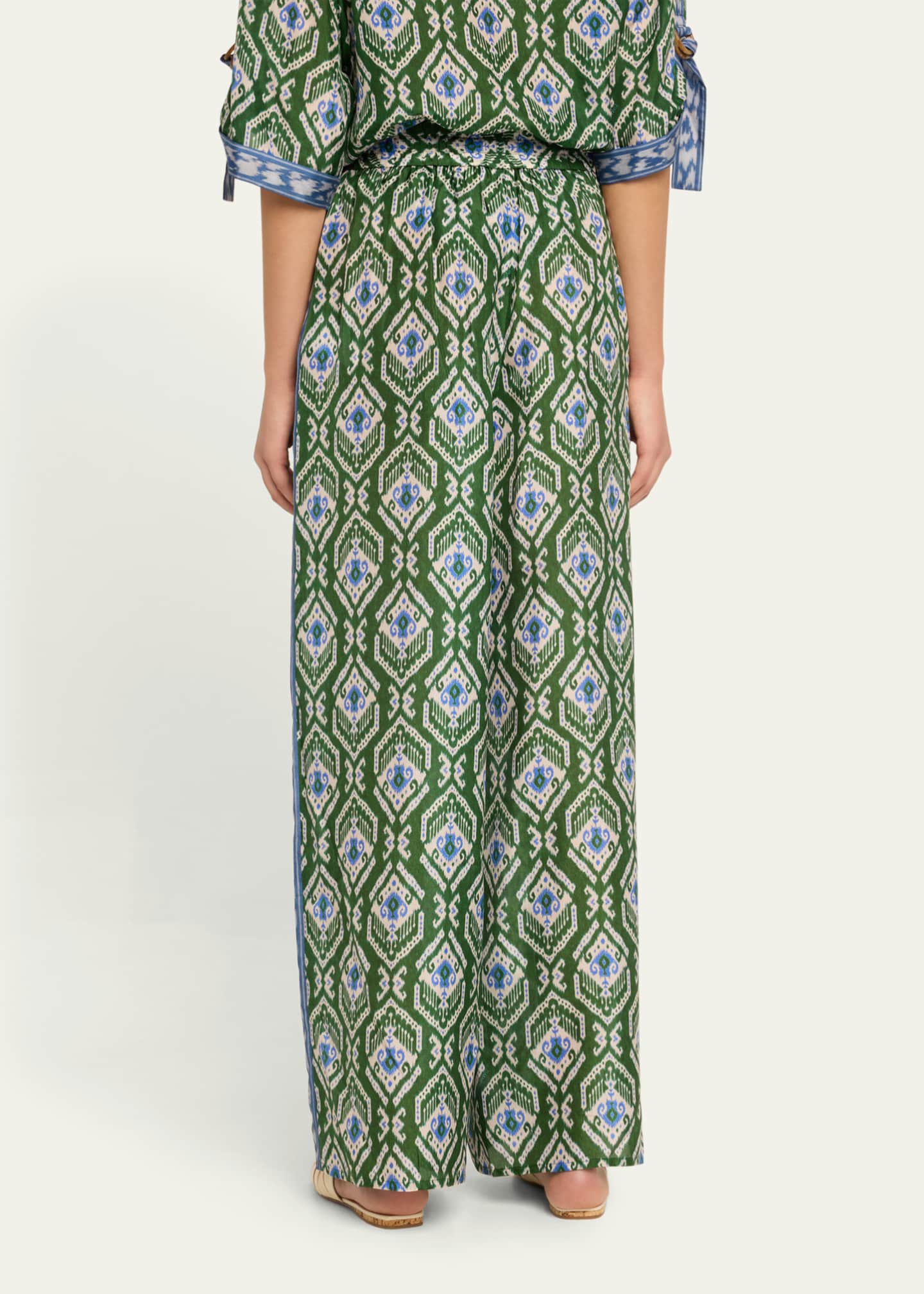 Zimmermann Ikat Wylie Relaxed Pants Image 3 of 5