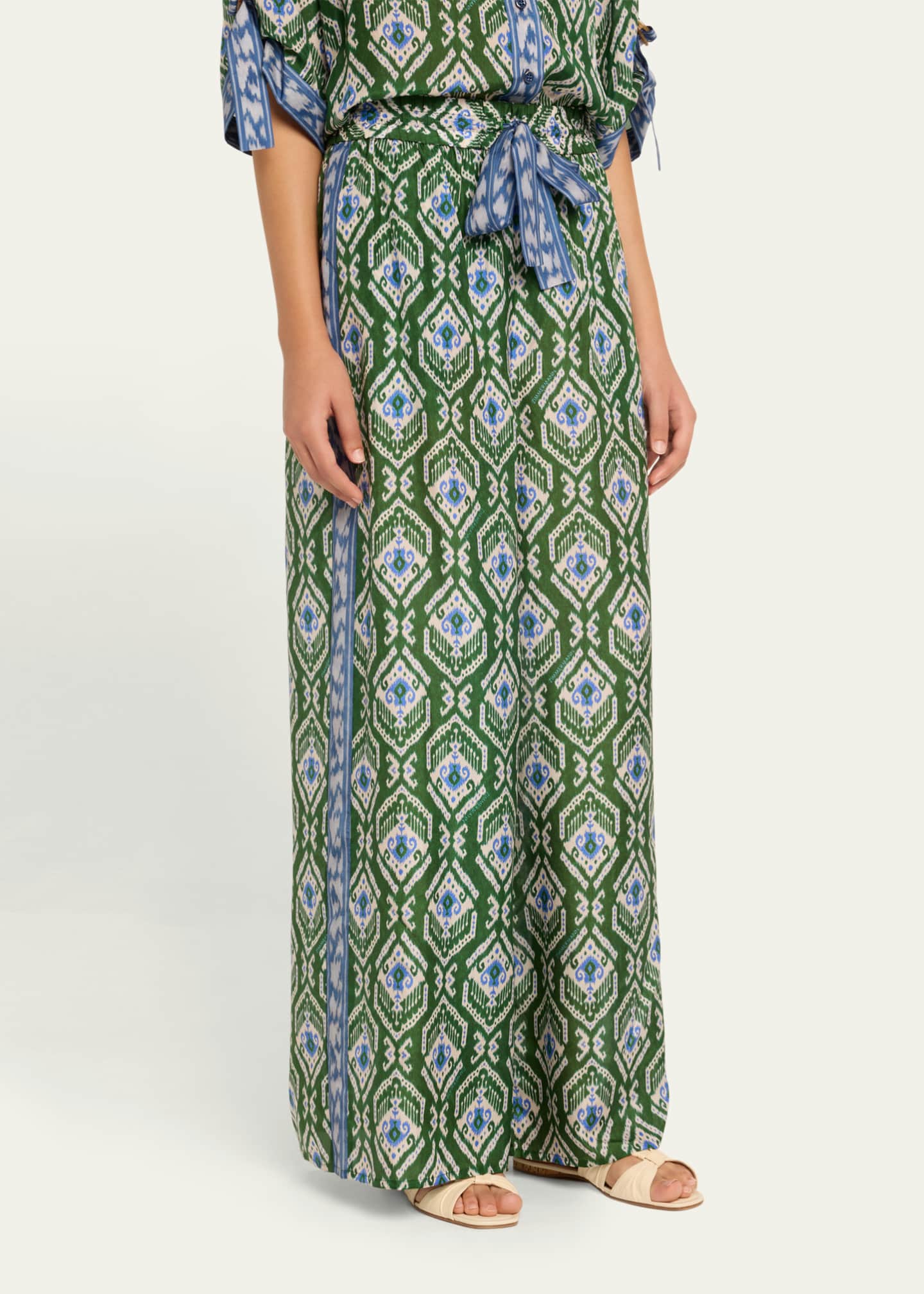 Zimmermann Ikat Wylie Relaxed Pants Image 4 of 5