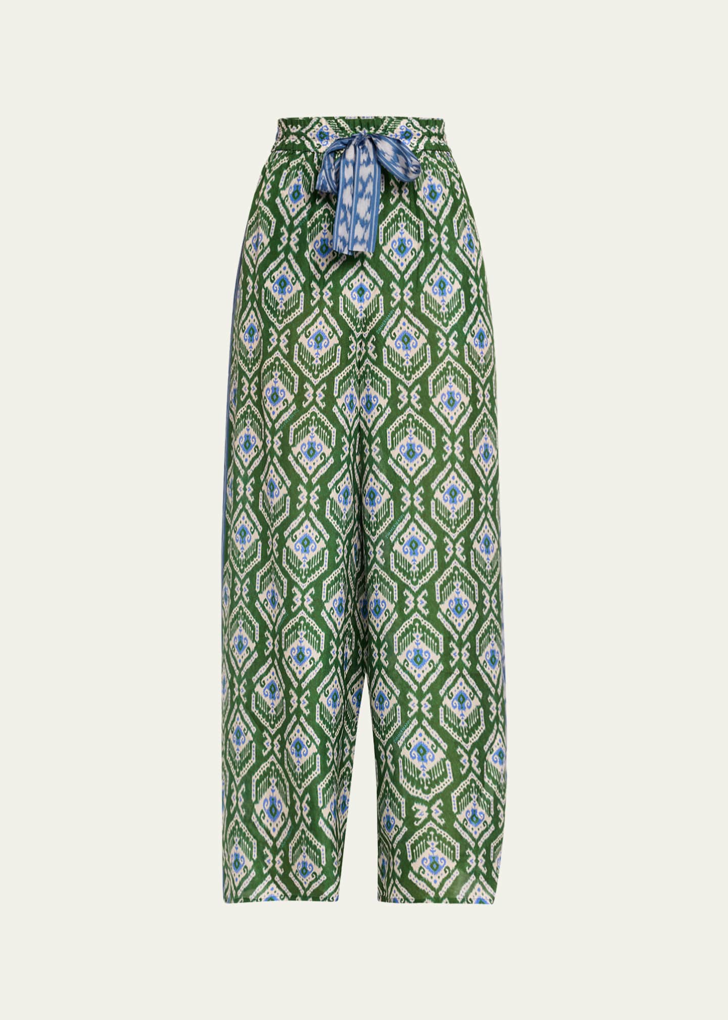 Zimmermann Ikat Wylie Relaxed Pants Image 1 of 5