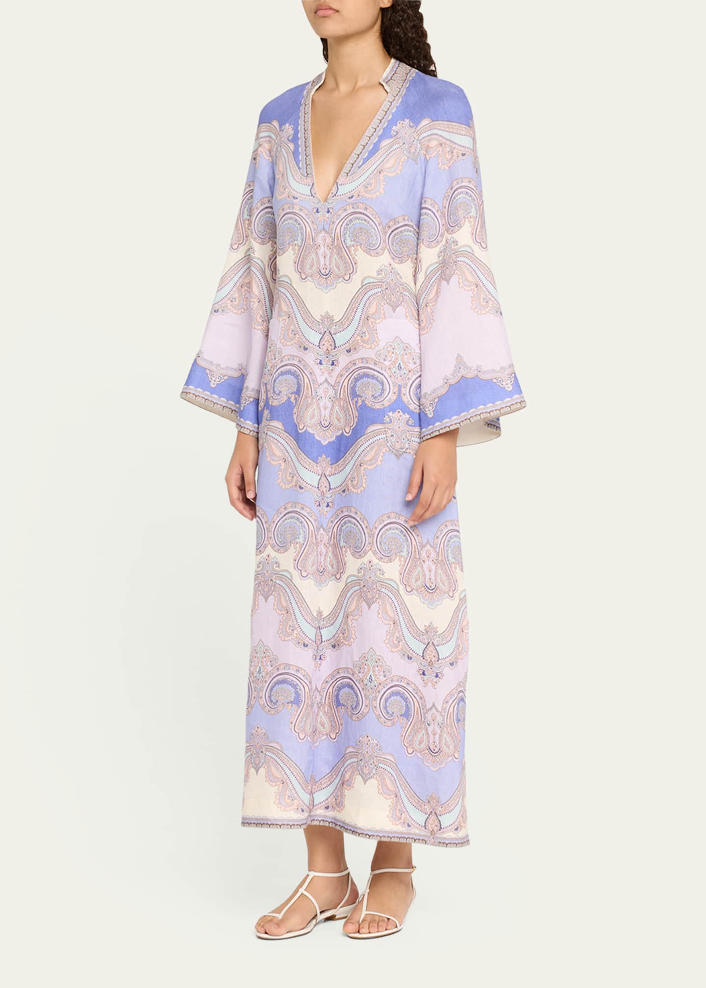 Zimmermann Maxine Tunic Midi Dress Image 4 of 5