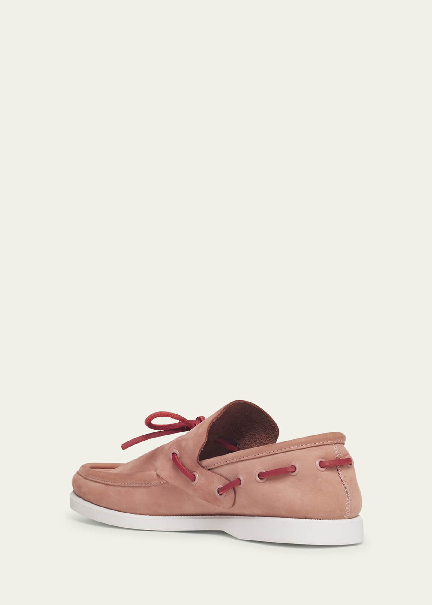 Marni Suede Moccasin Boat Shoes Image 2 of 3
