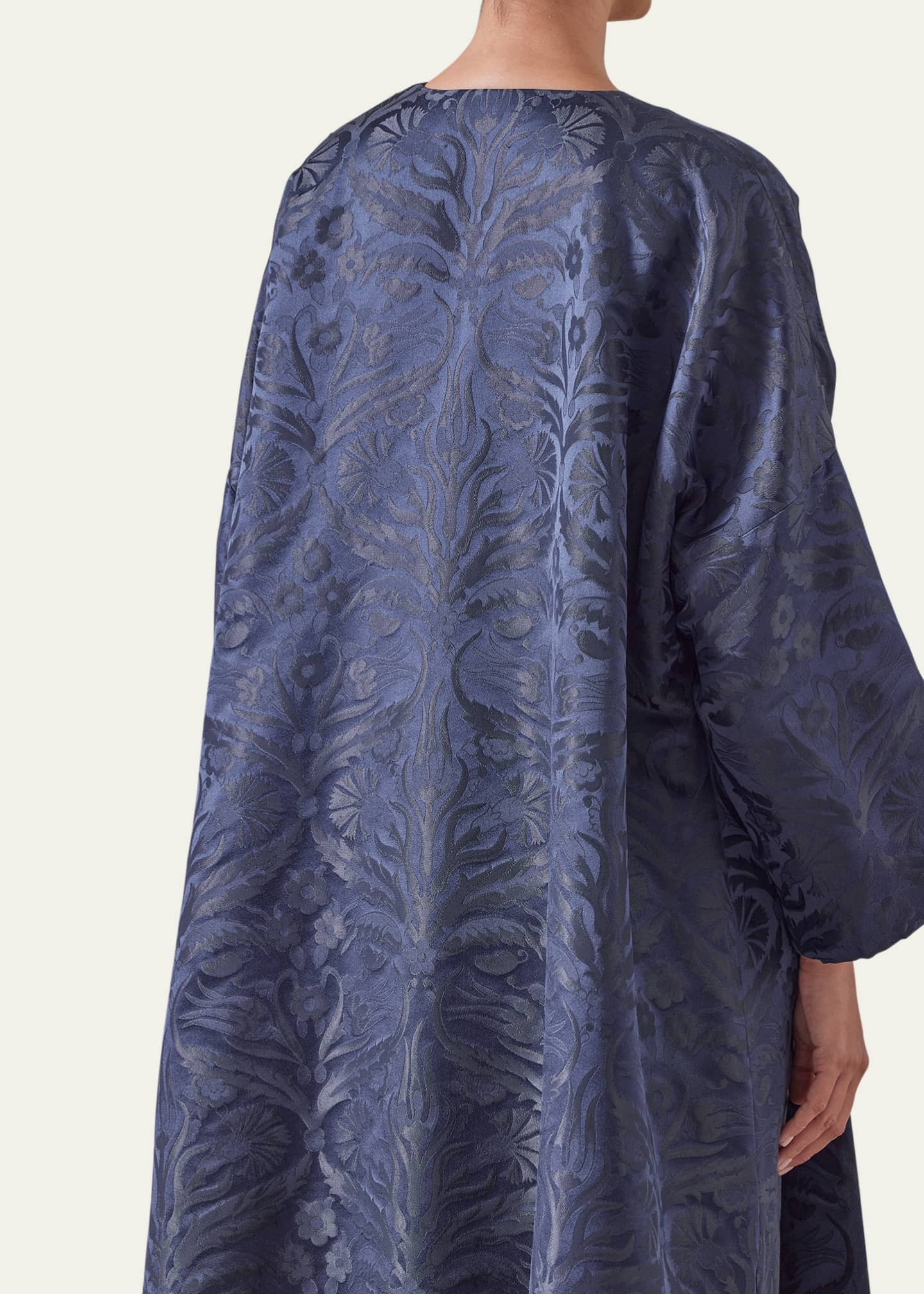 Eskandar Round-Neck Reversible Chinese Jacket Image 5 of 5