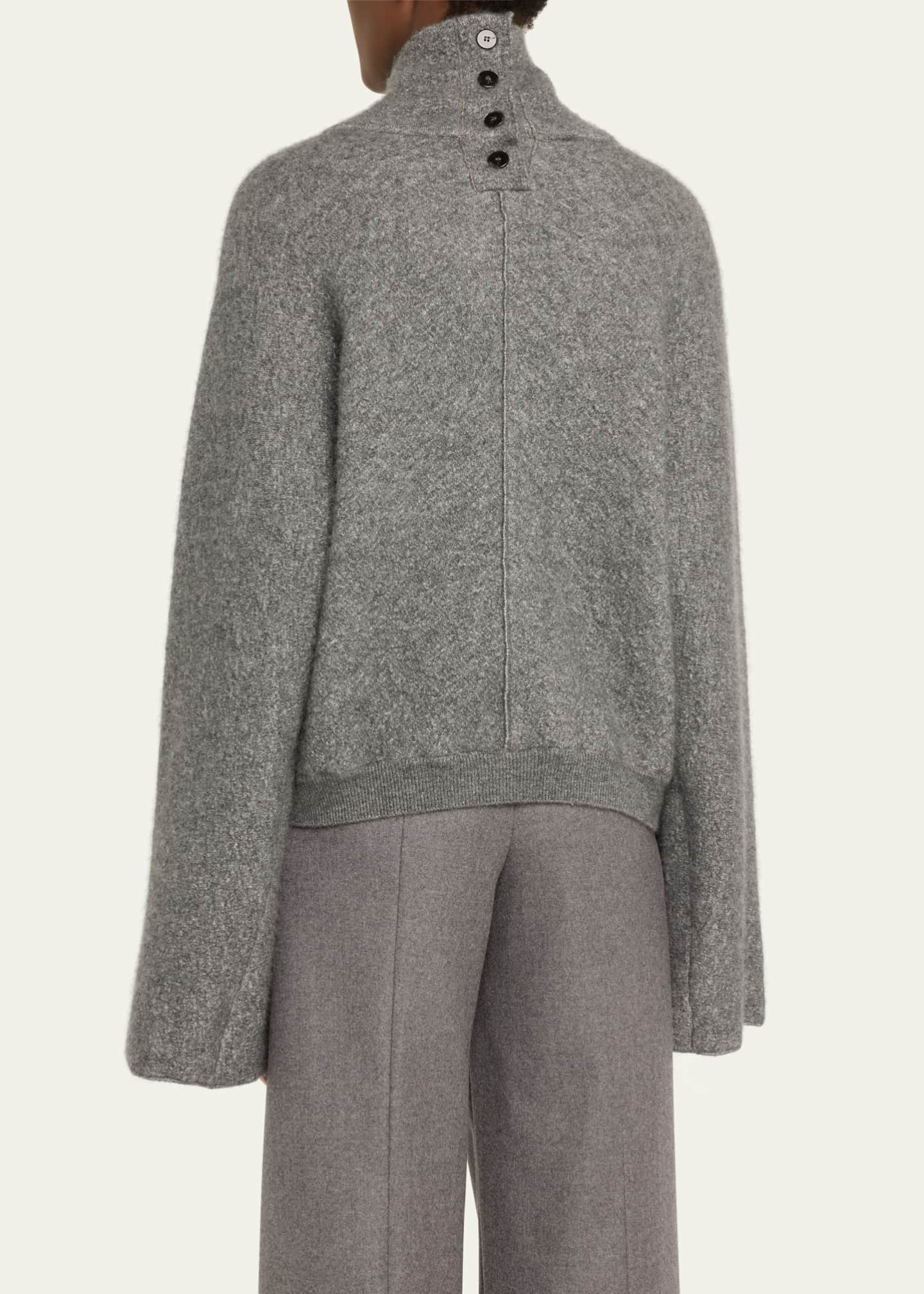 Giorgio Armani High-neck Cashmere Sweater Image 3 of 5