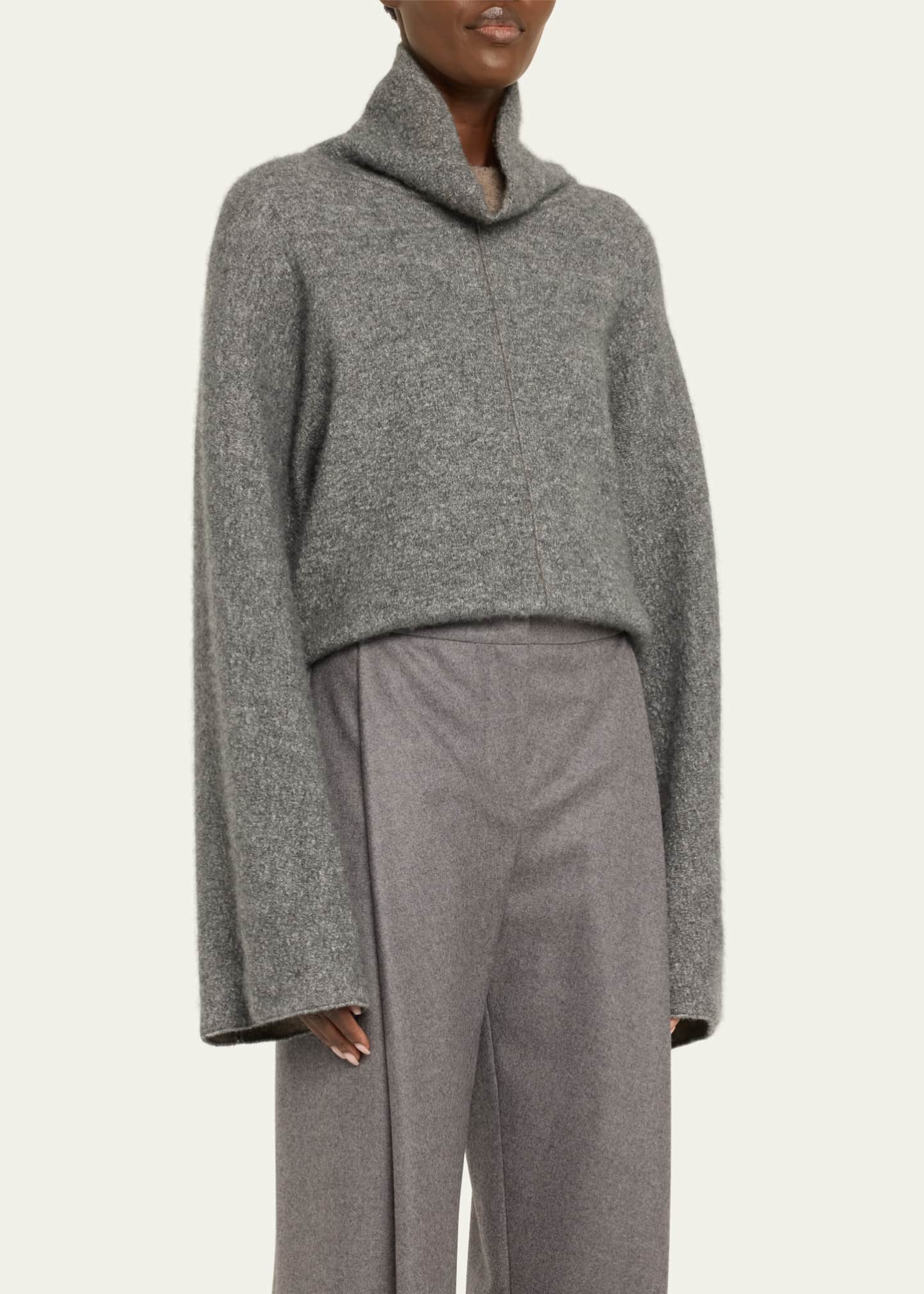 Giorgio Armani High-neck Cashmere Sweater Image 4 of 5