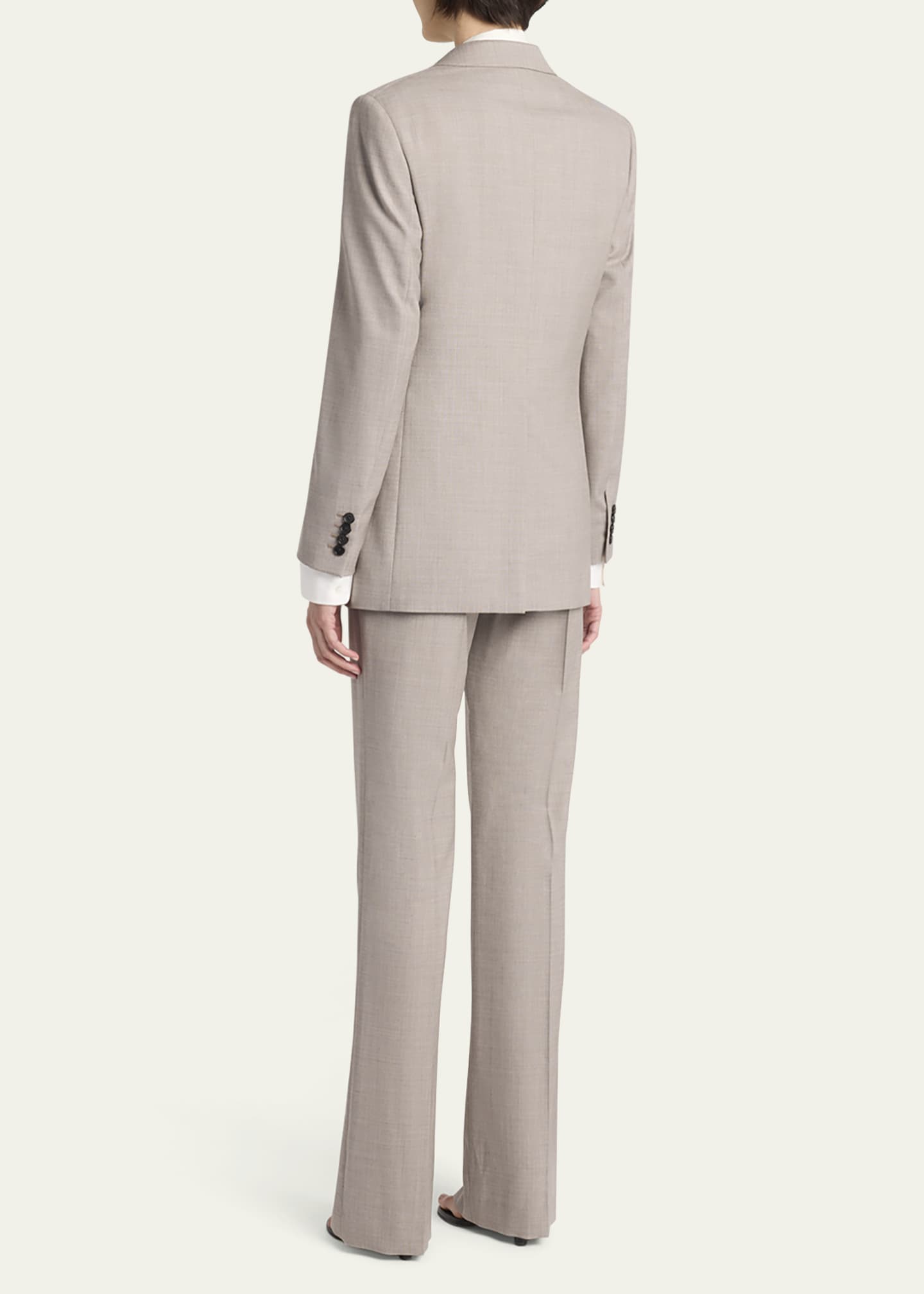 THE ROW Selene Single-Breasted Blazer Jacket Image 6 of 7